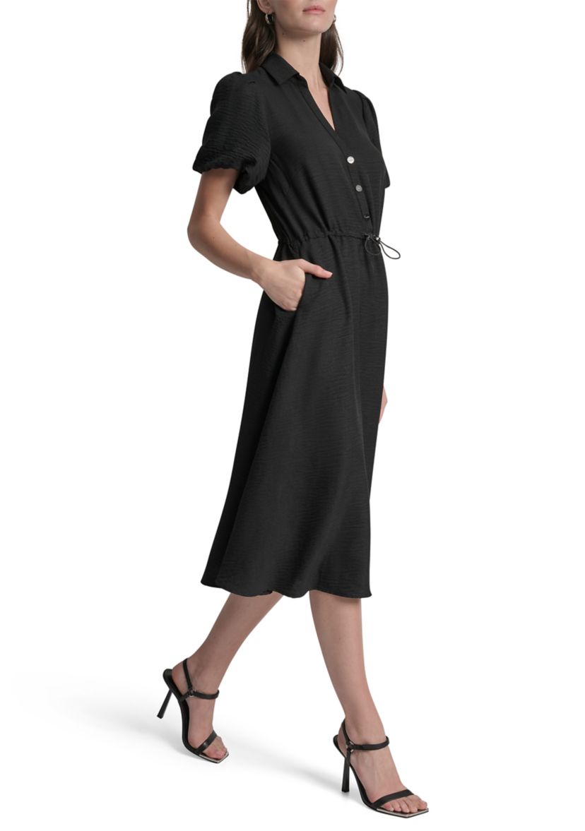 Womens Short Sleeve Shirtdress