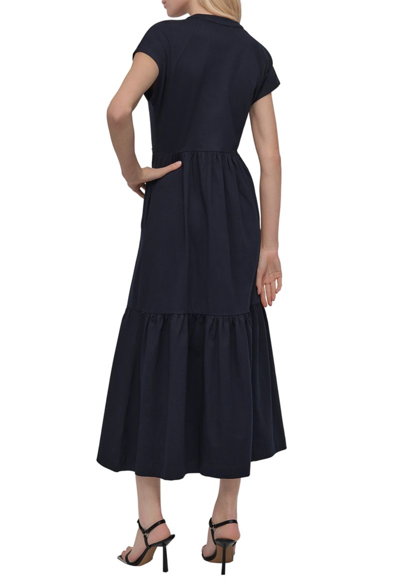 dkny a line dress DKNY Womens Surplice Neckline Long Evening Dress Purple 12