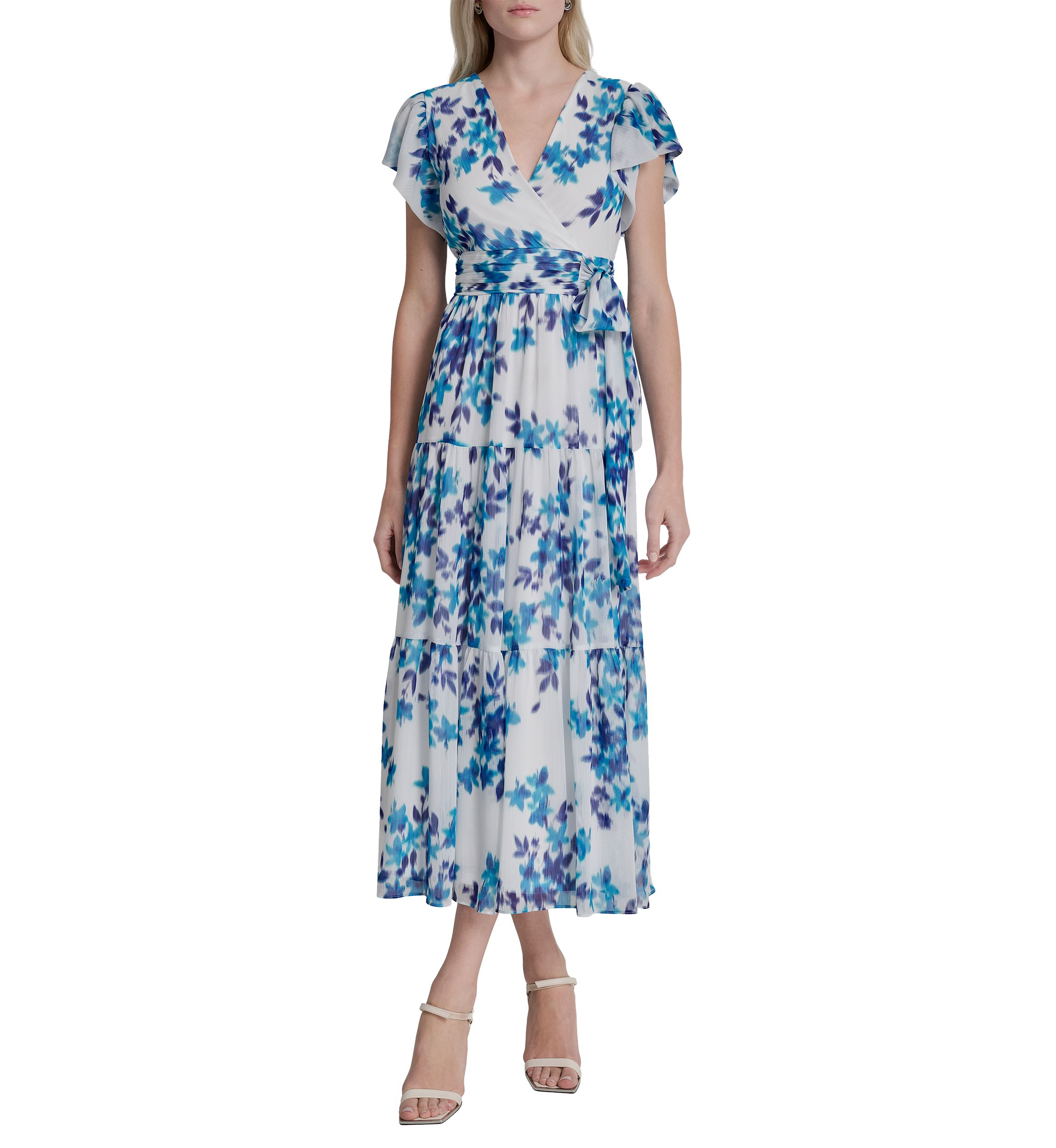 belk blue and white dress Women's Maxi Dresses Bohemian A Line Tulle V-NECK BLACK DRESS Color:Black and White with its charming fit