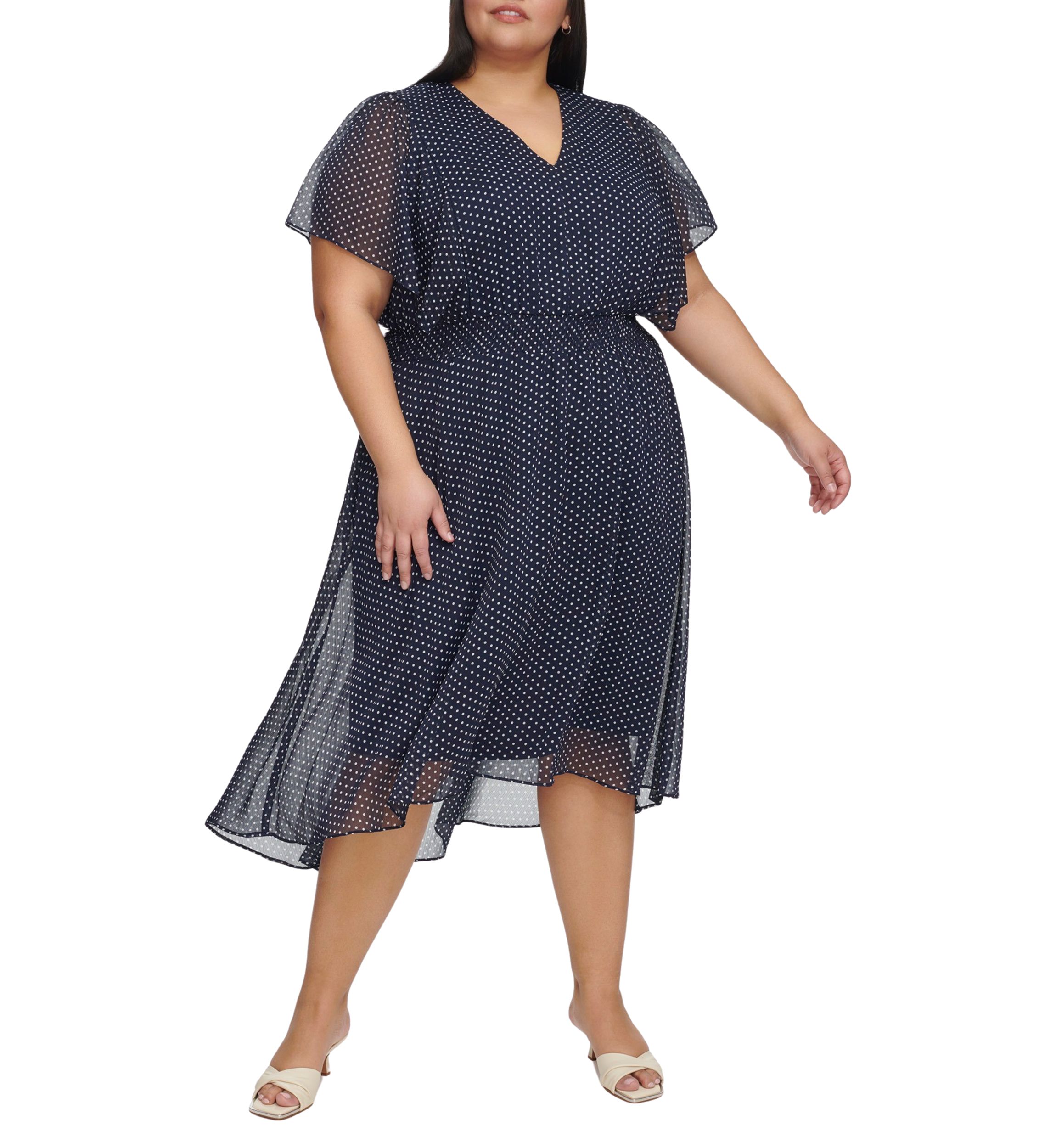 green emerald velvet dress Plus-Size Long Glitter Prom Dress with Lace-Up Corset Dusty Blue / 22