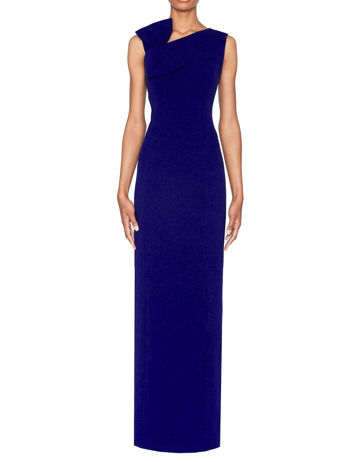 Sleeveless Bow Detail Gown