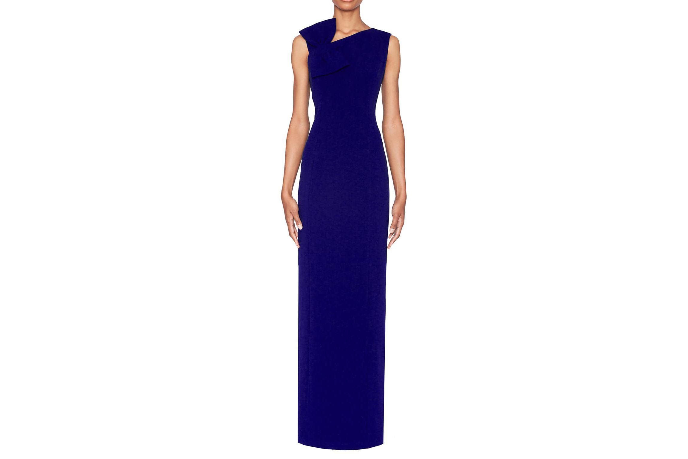Sleeveless Bow Detail Gown