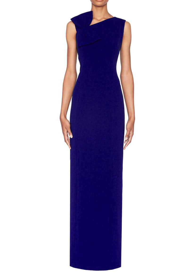 Sleeveless Bow Detail Gown