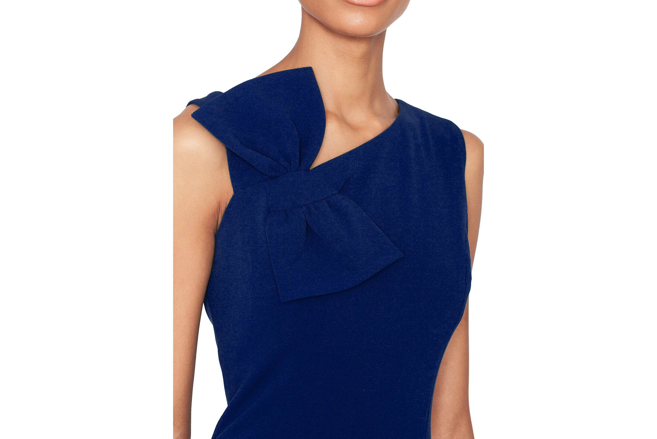 Sleeveless Bow Detail Gown