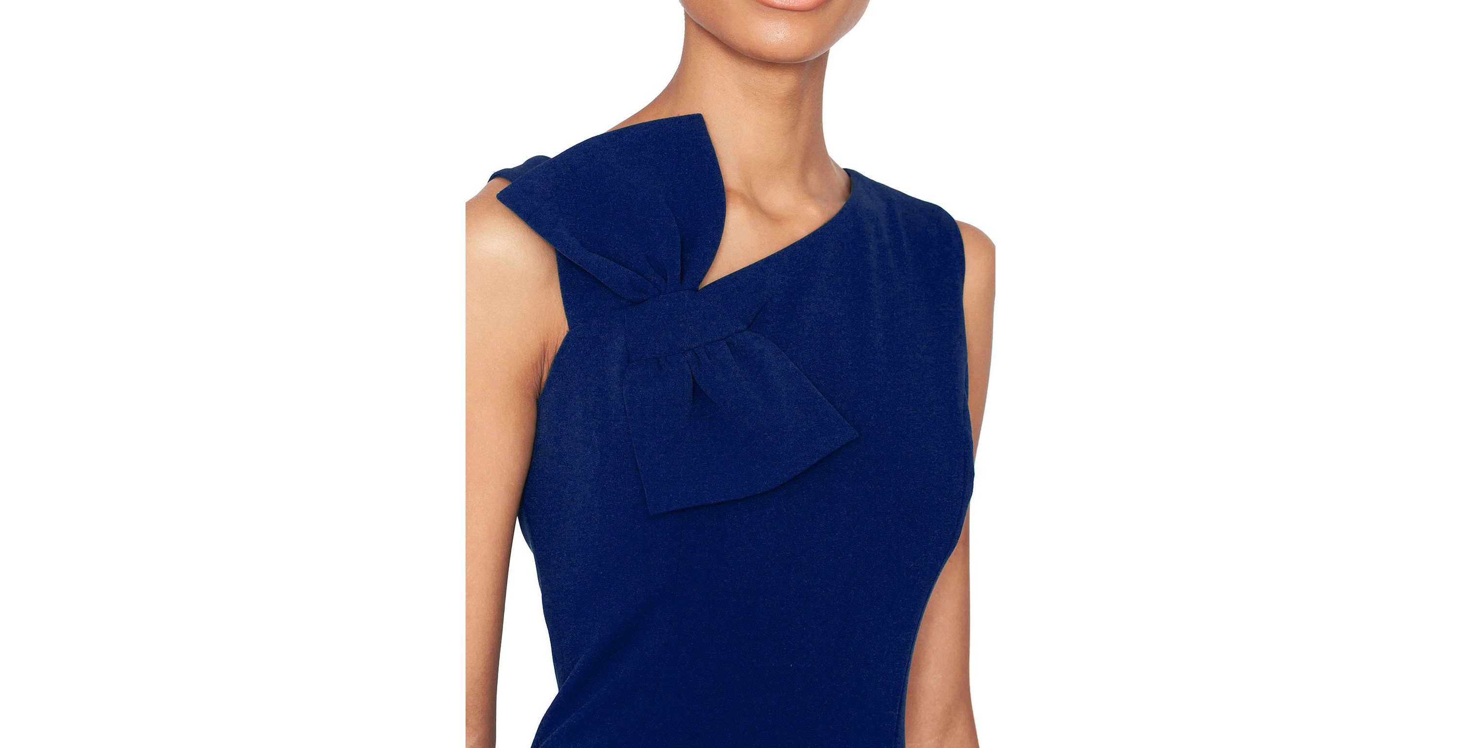 Sleeveless Bow Detail Gown