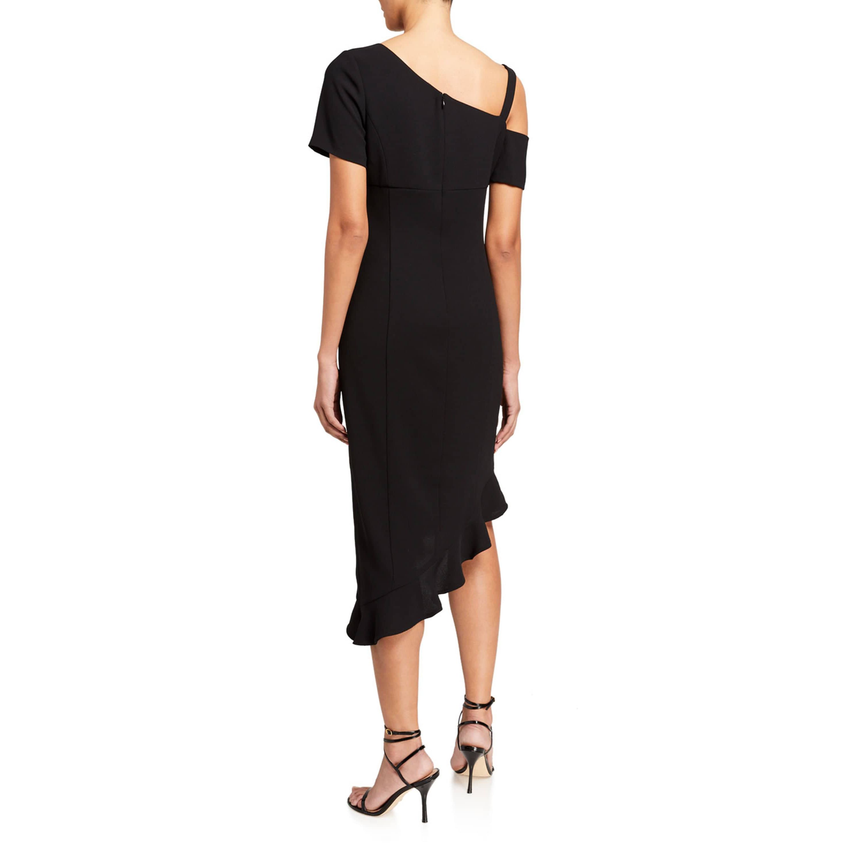 Floral Asymmetric Dress