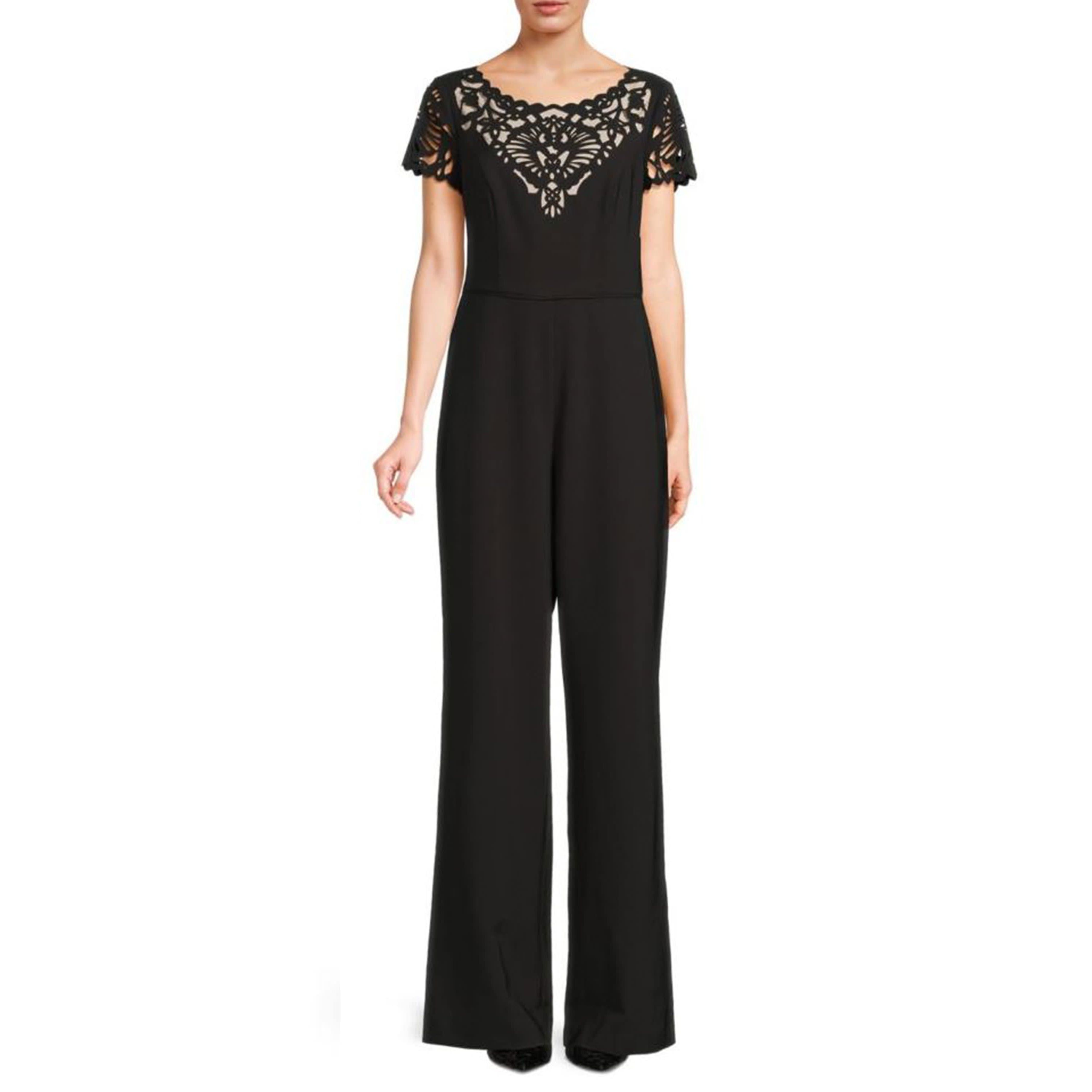 Laser Cut Jumpsuit
