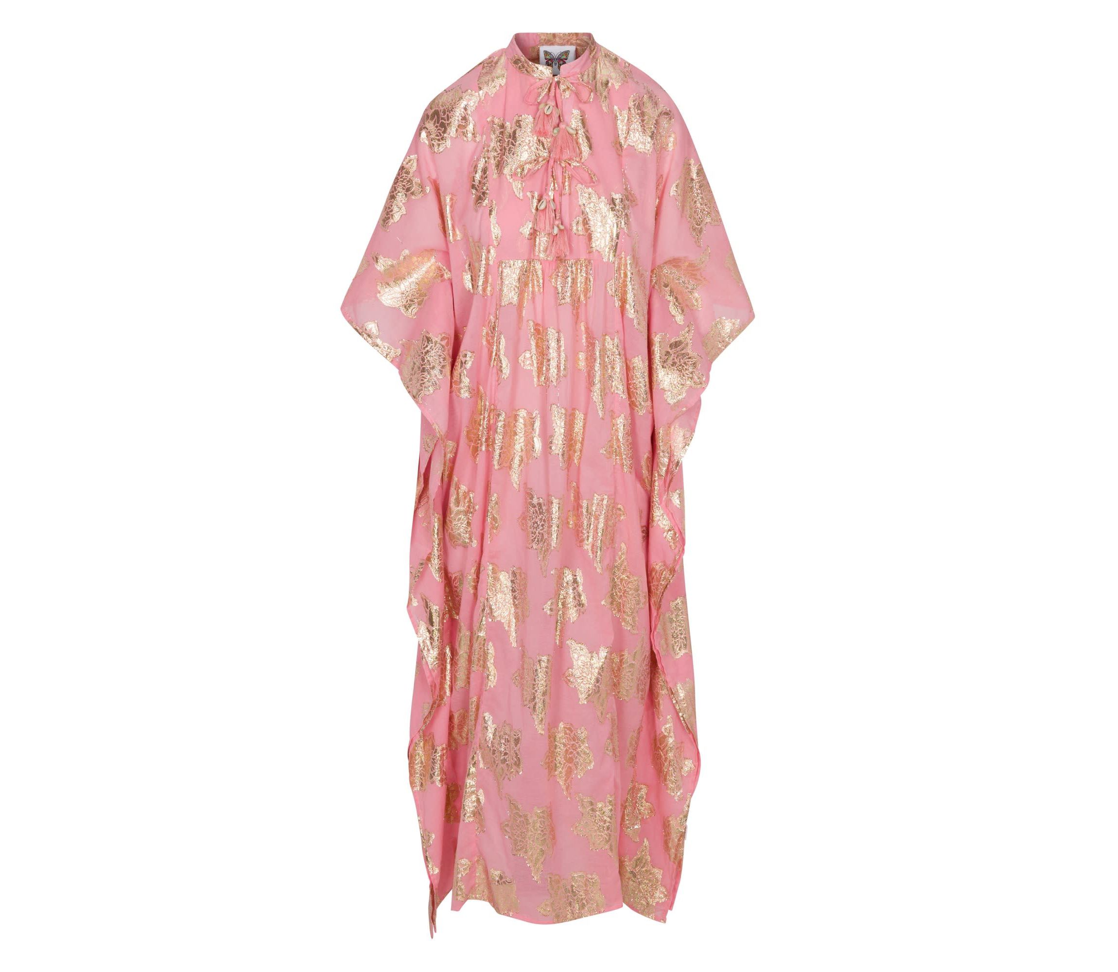 Palm Springs Sparkle Caftan Maxi Dress