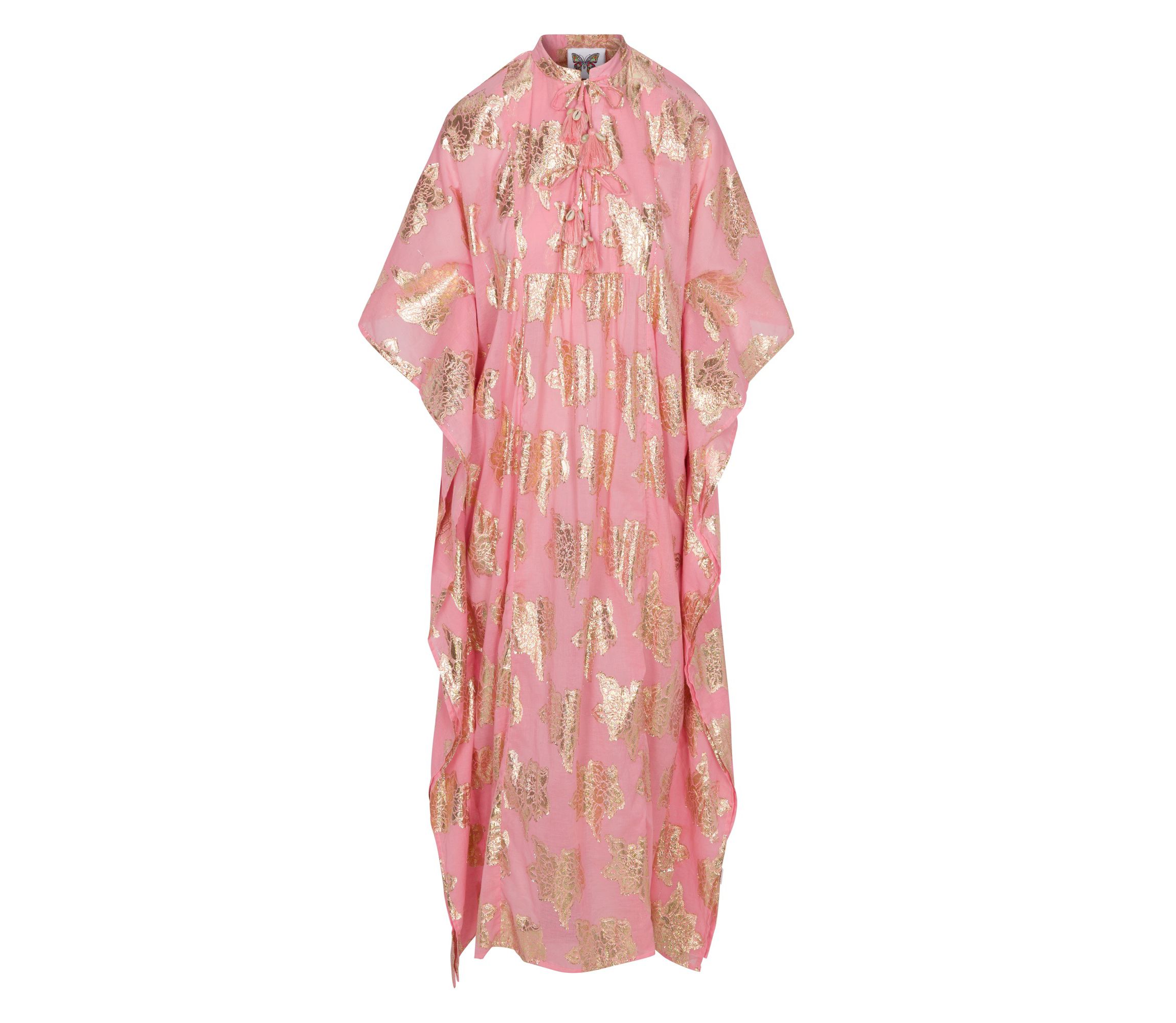 Palm Springs Sparkle Caftan Maxi Dress