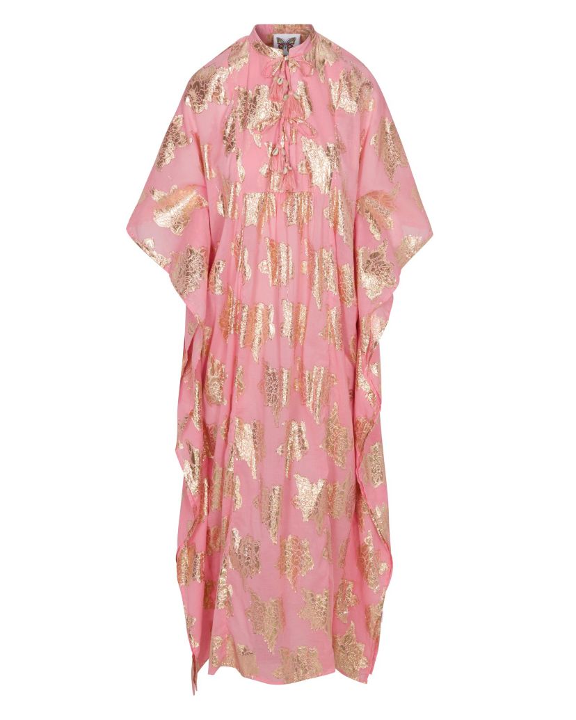 Palm Springs Sparkle Caftan Maxi Dress