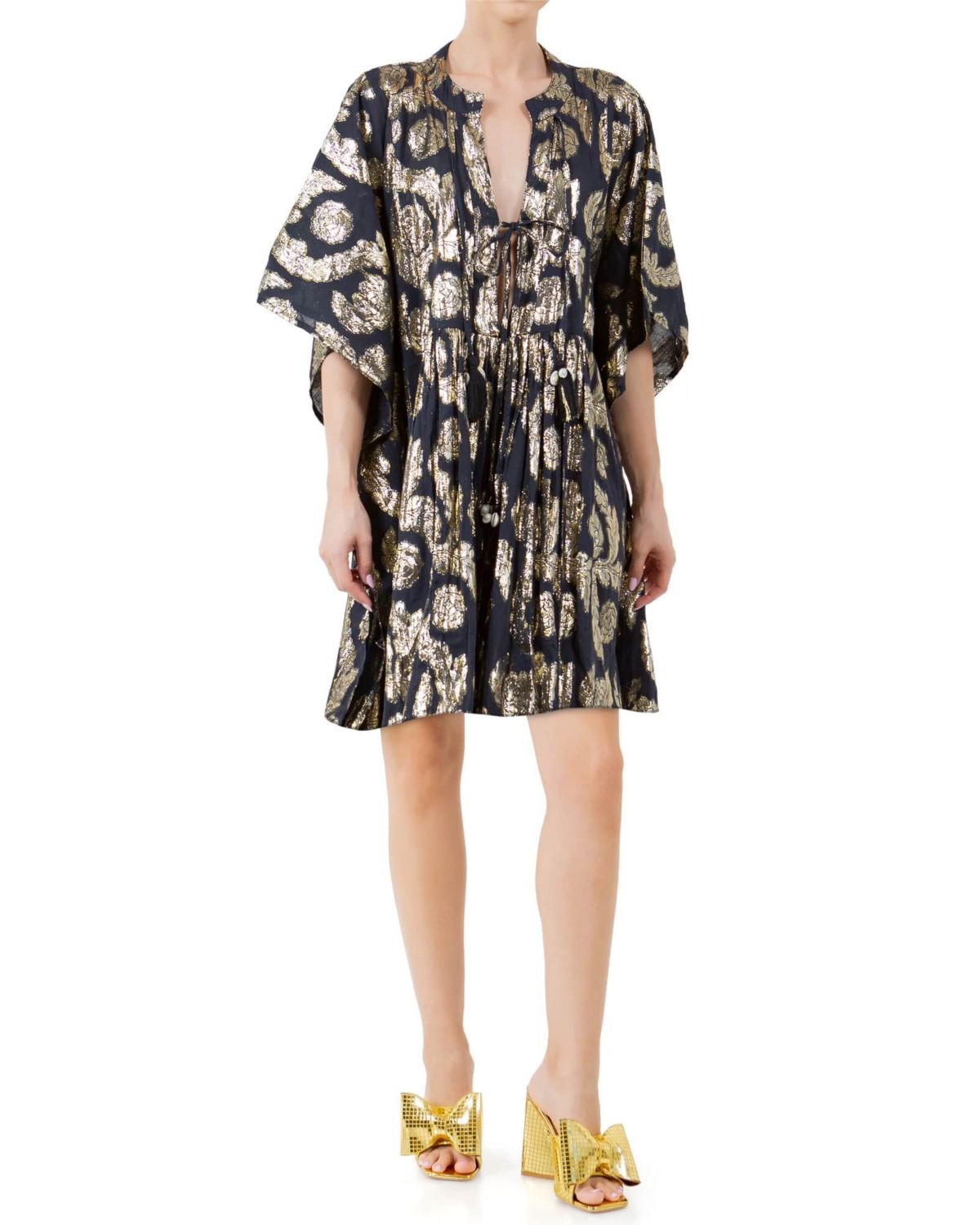 Palm Springs Caftan Midi Dress