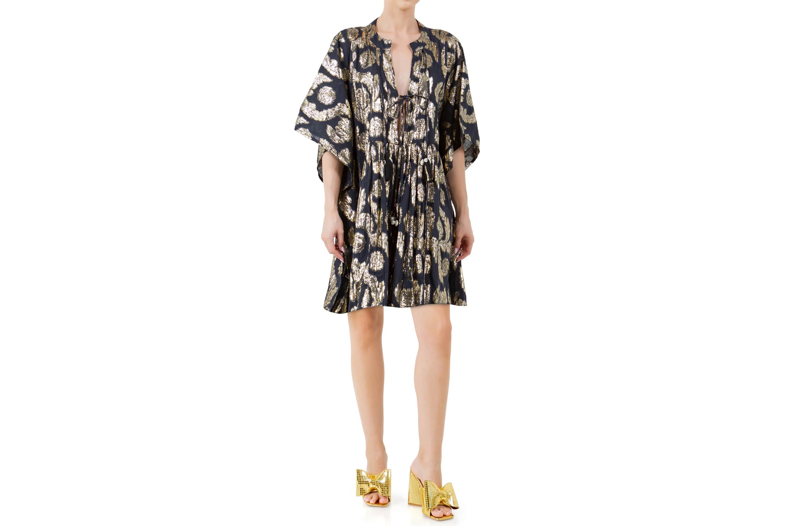 Palm Springs Caftan Midi Dress