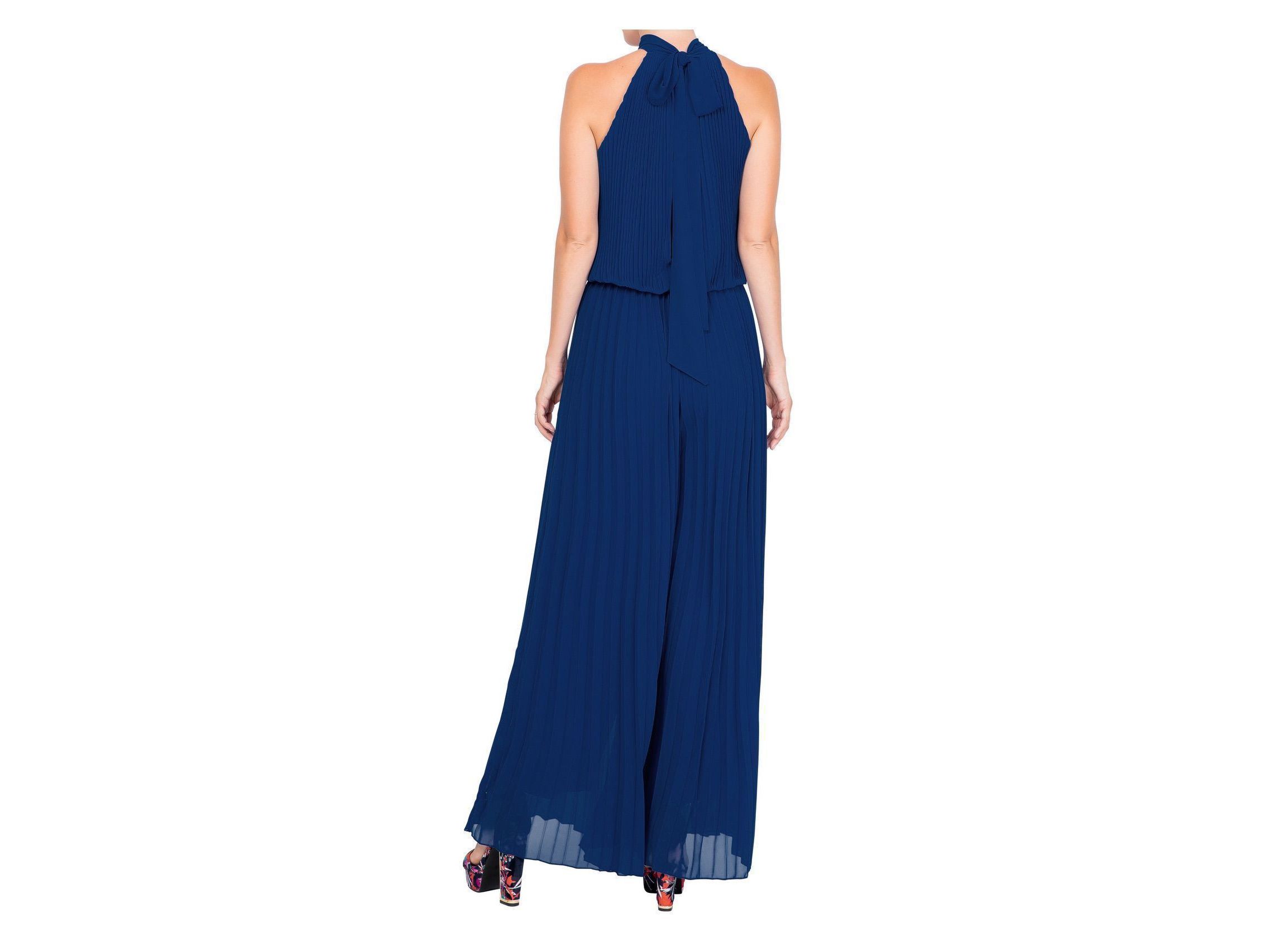 Wild Orchid Pleat Jumpsuit