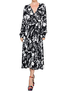 Meghan Los Angeles LilyPad Midi Dress | belk