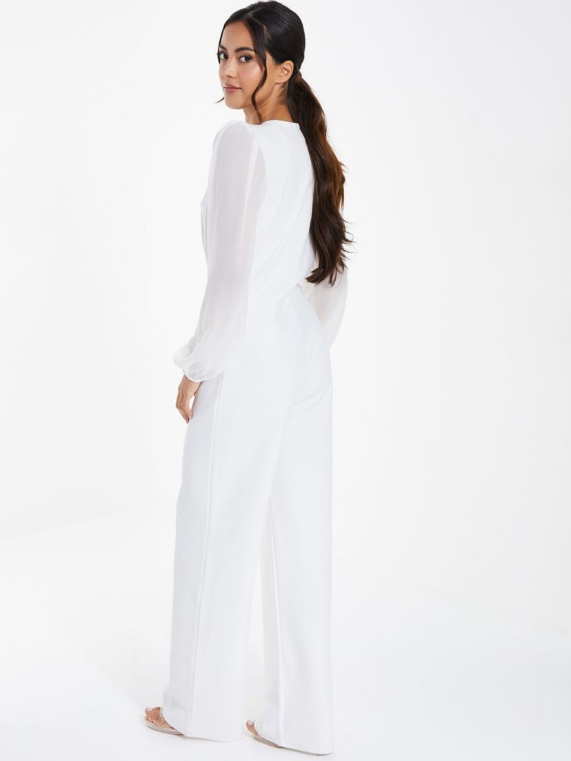 Chiffon Buckle Palzzo Jumpsuit