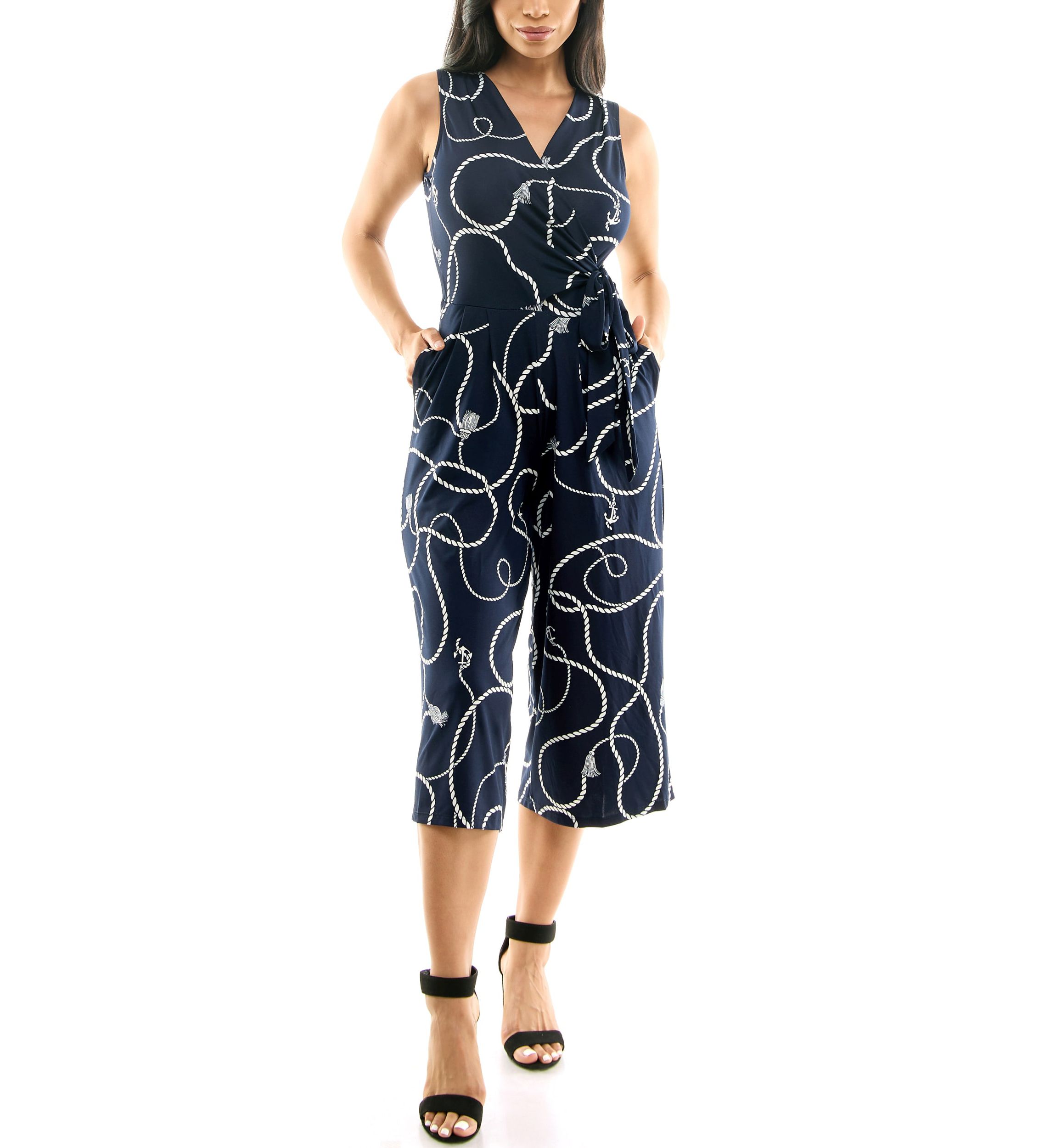All Over Wrap Jumpsuit