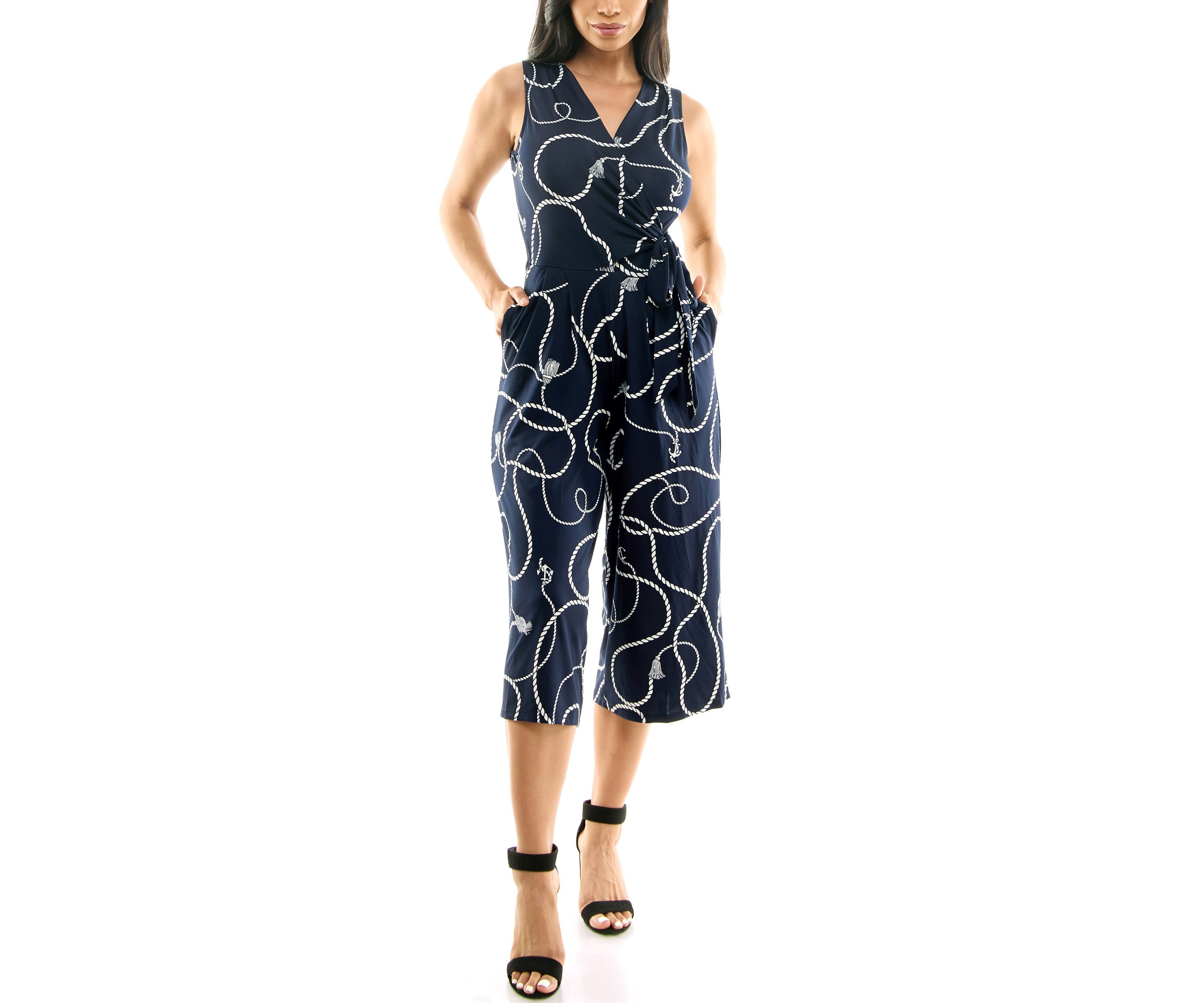 All Over Wrap Jumpsuit