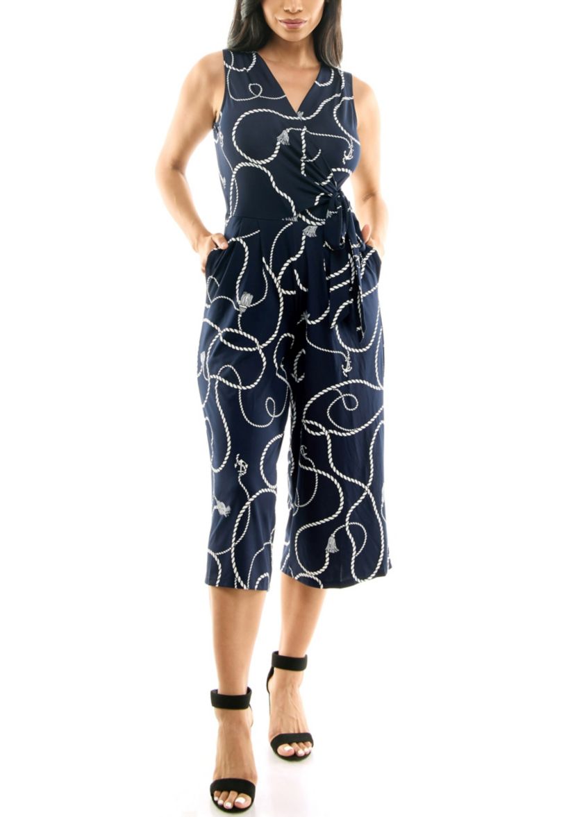 All Over Wrap Jumpsuit