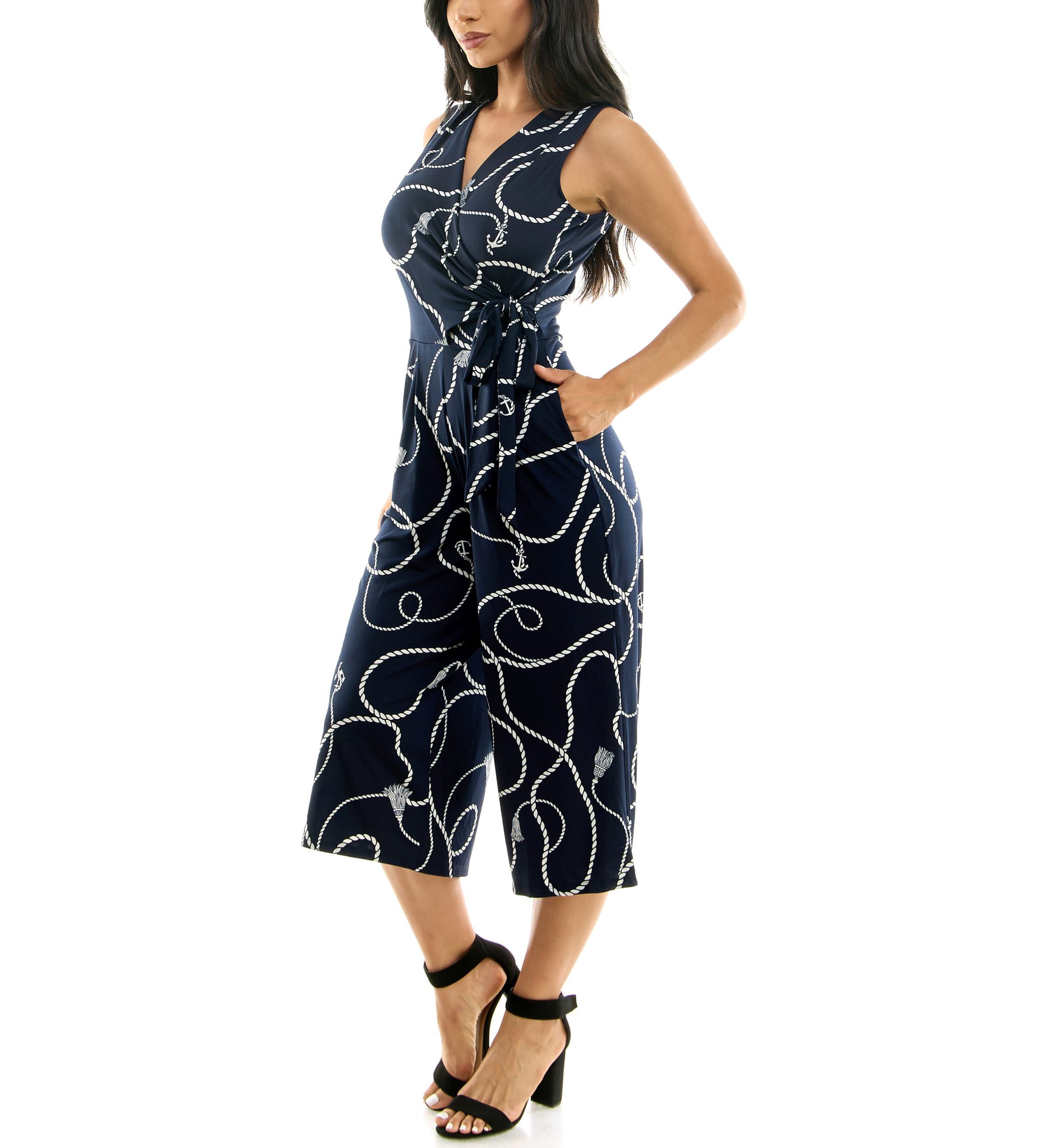 All Over Wrap Jumpsuit