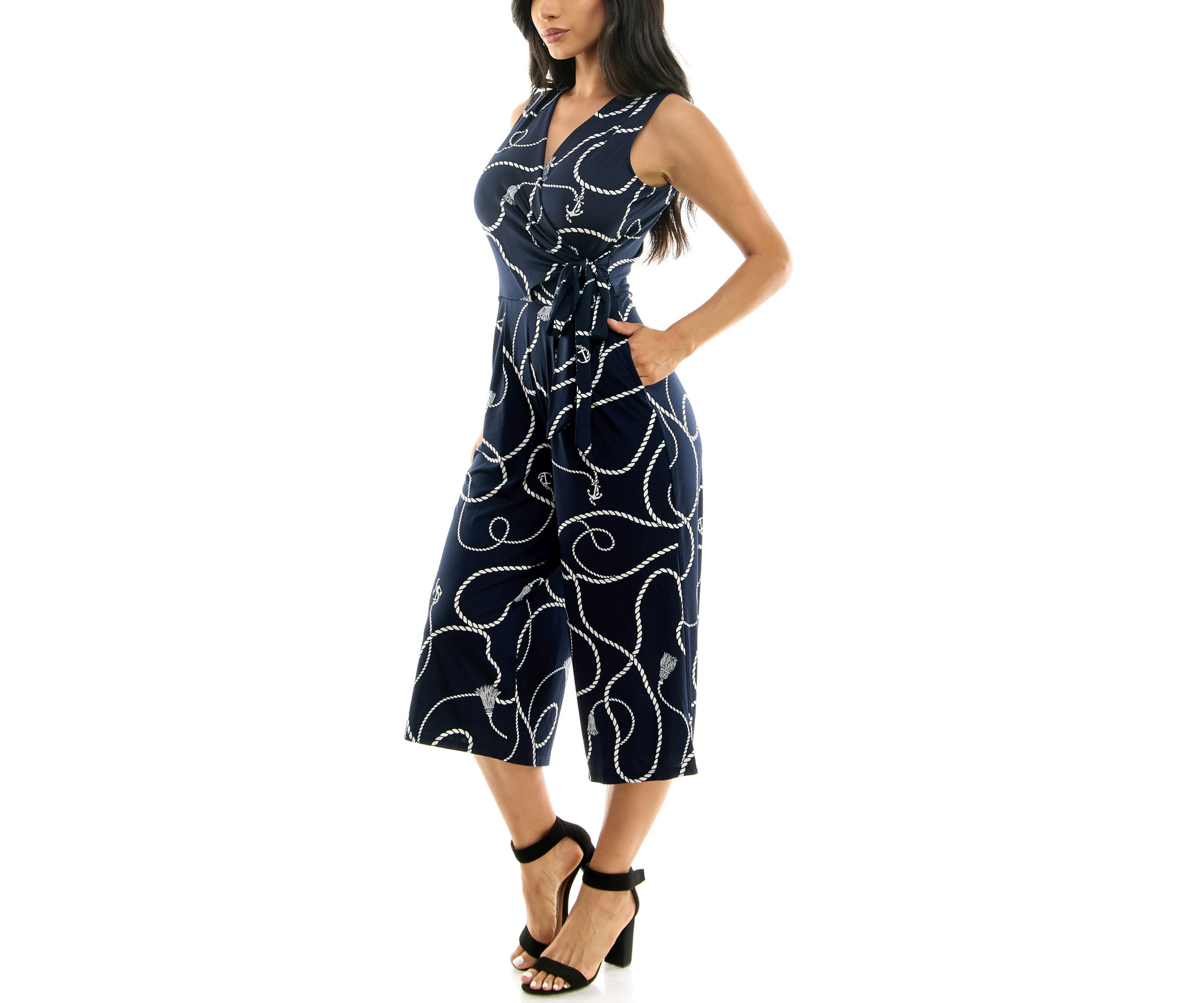 All Over Wrap Jumpsuit