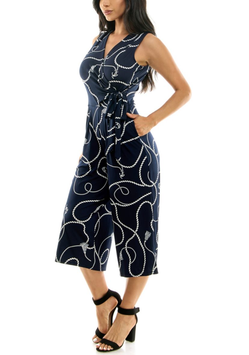 All Over Wrap Jumpsuit