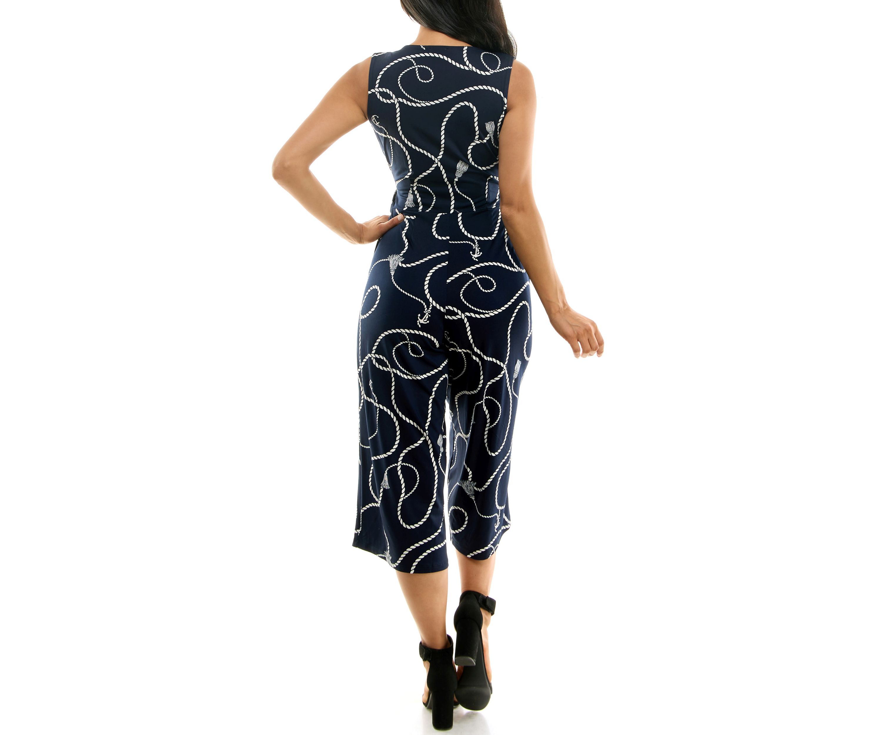 All Over Wrap Jumpsuit