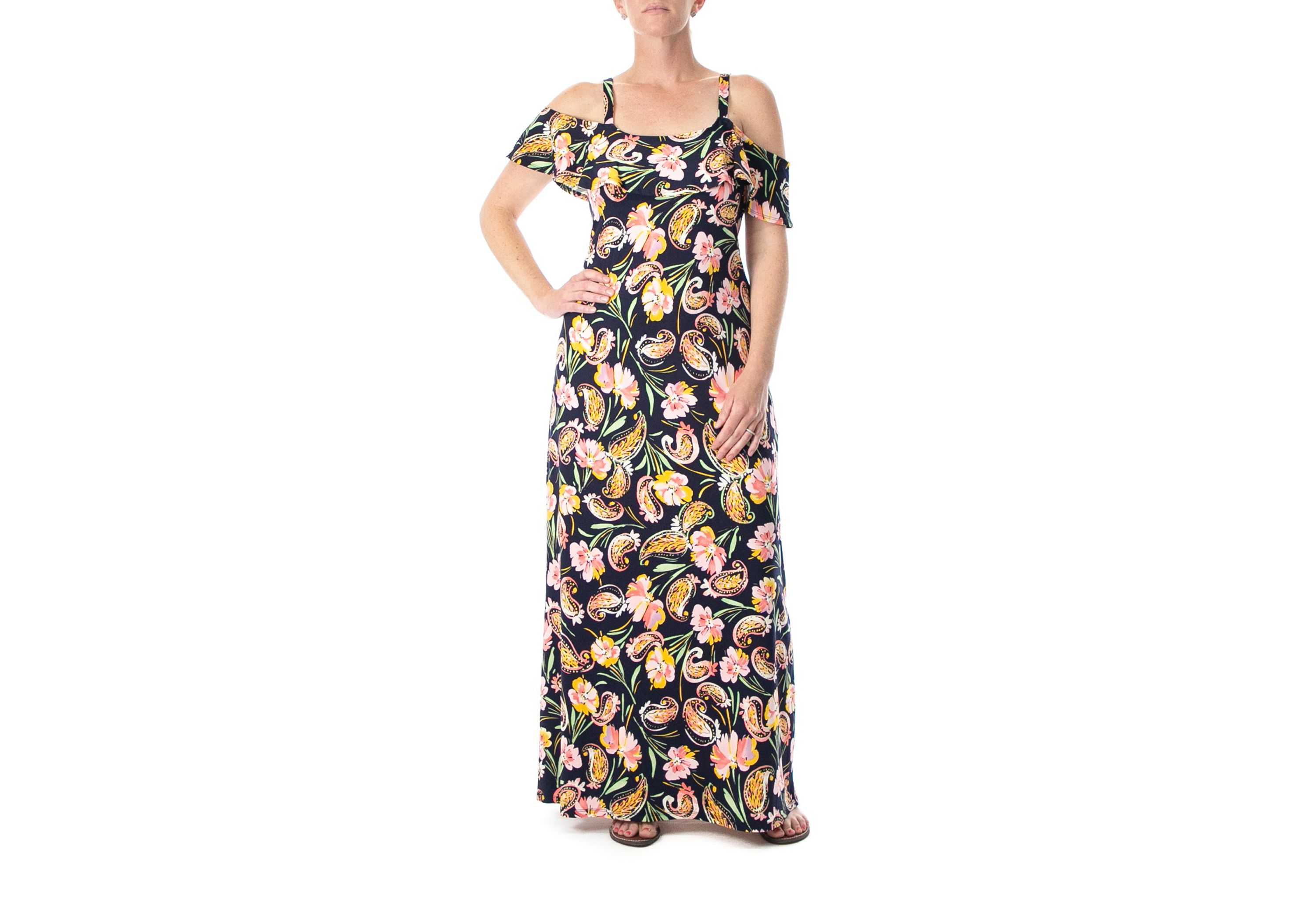 Cold Shoulder Flip Flop Maxi