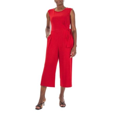 Nina Leonard Women's Culotte Jumpsuit