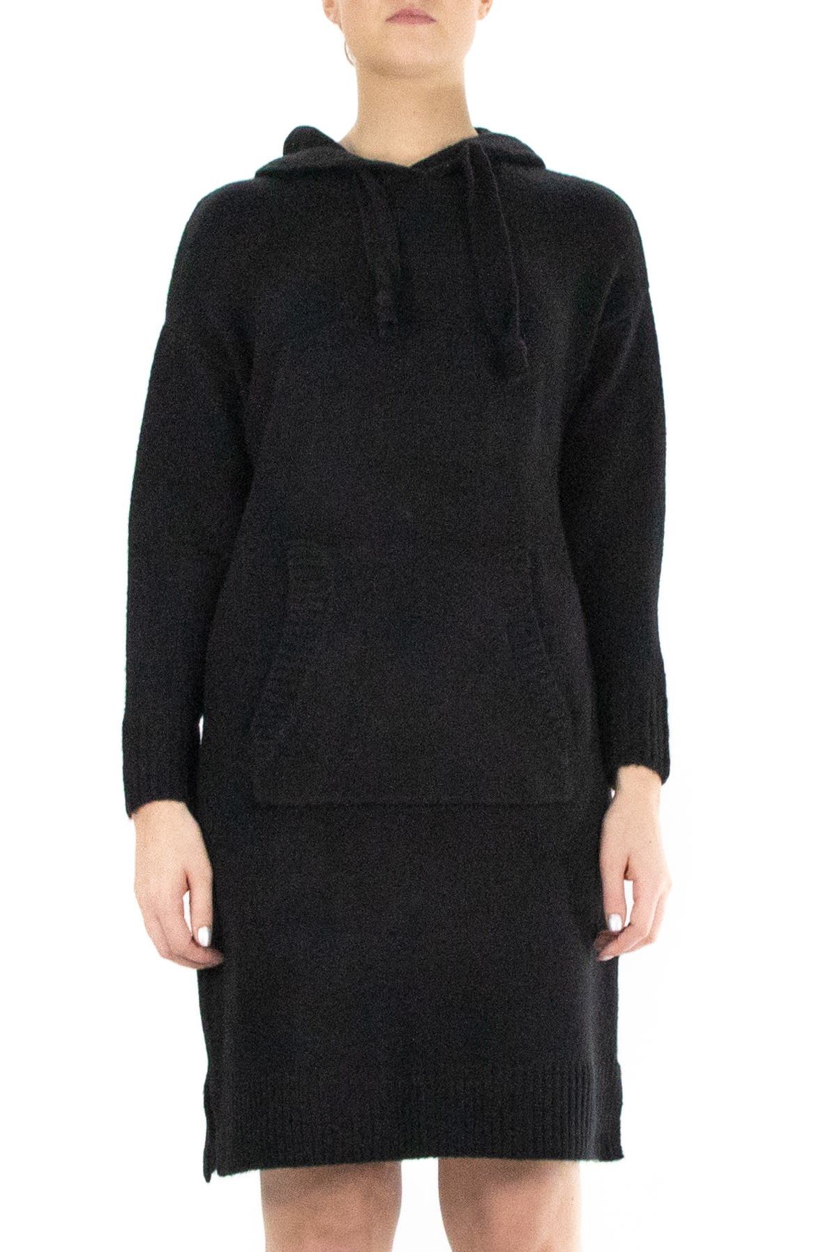 Hooded Sweater Dress