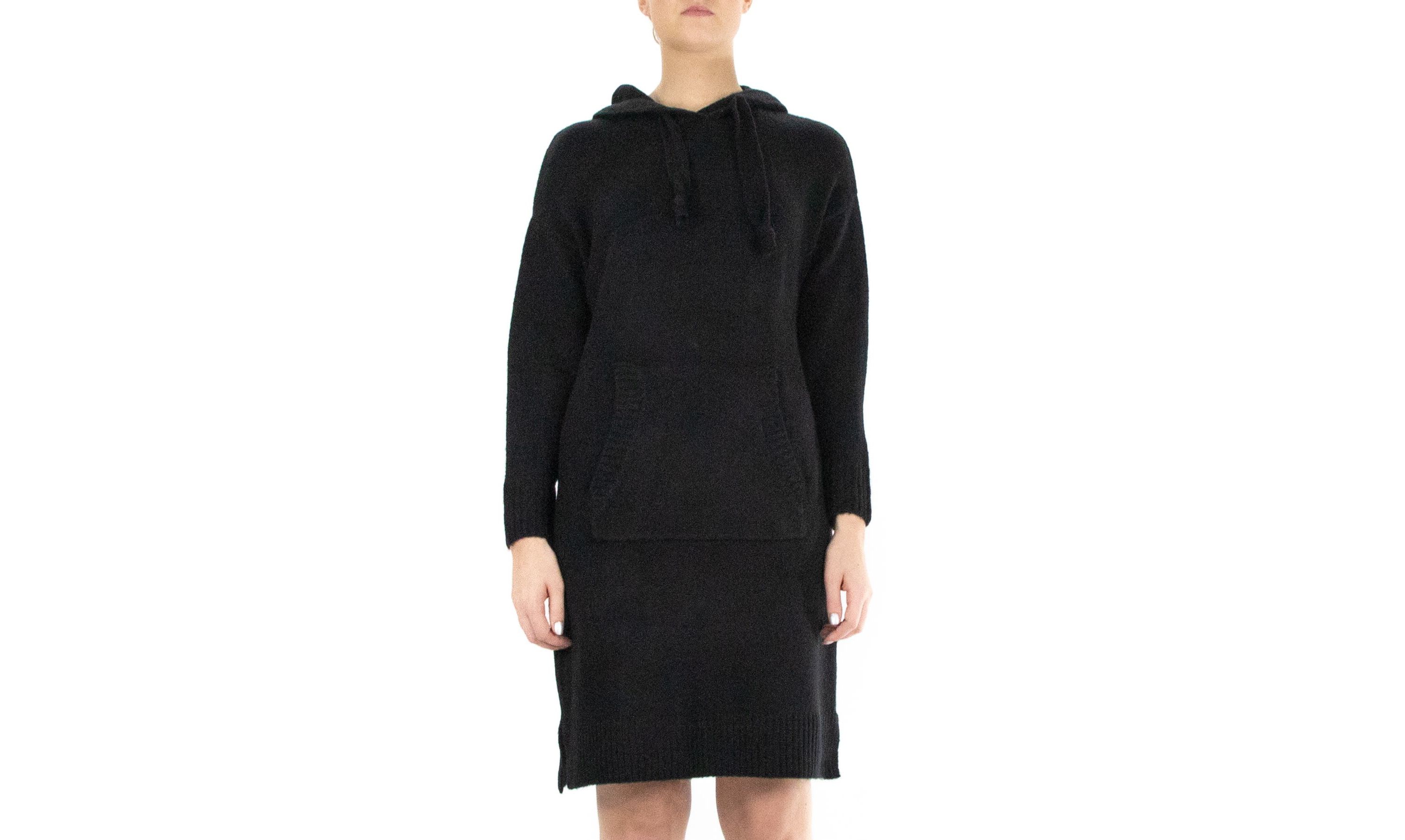 Hooded Sweater Dress