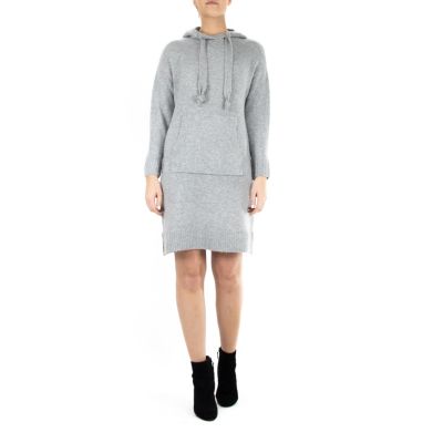 Nina Leonard Hooded Sweater Dress | belk