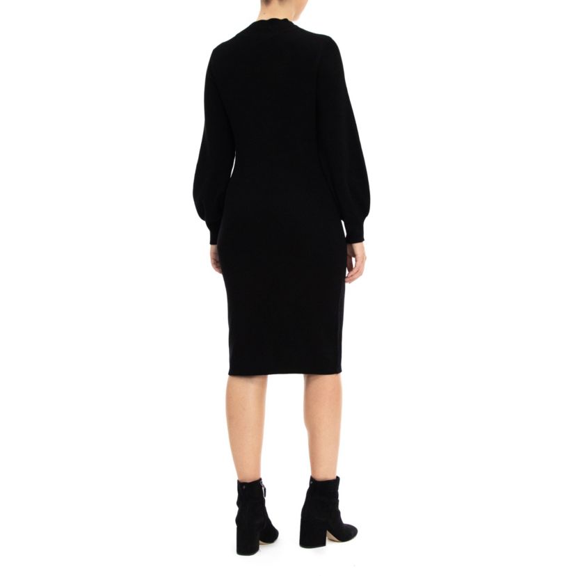 Keyhole Sweater Dress