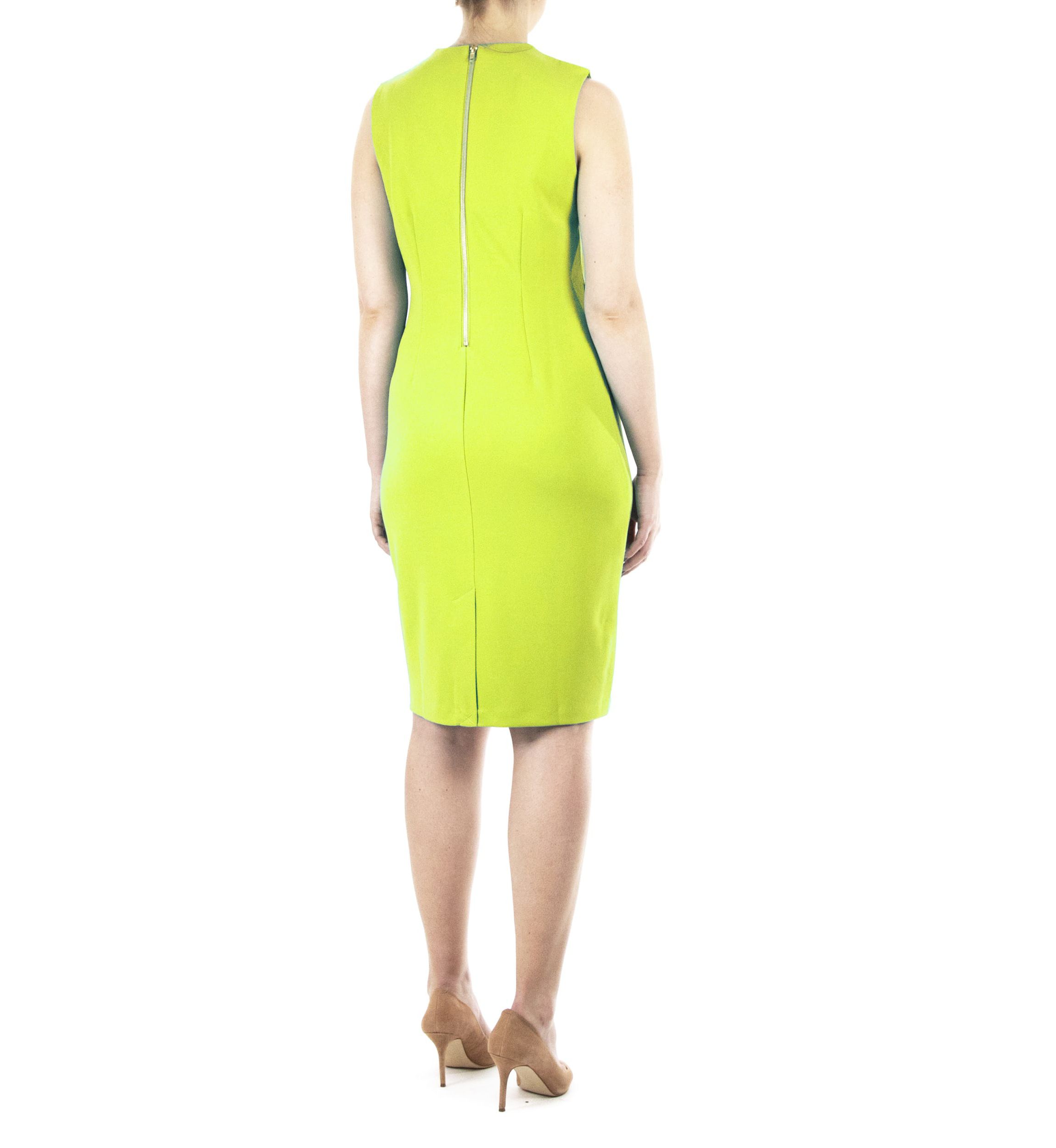 U Neck Midi Dress