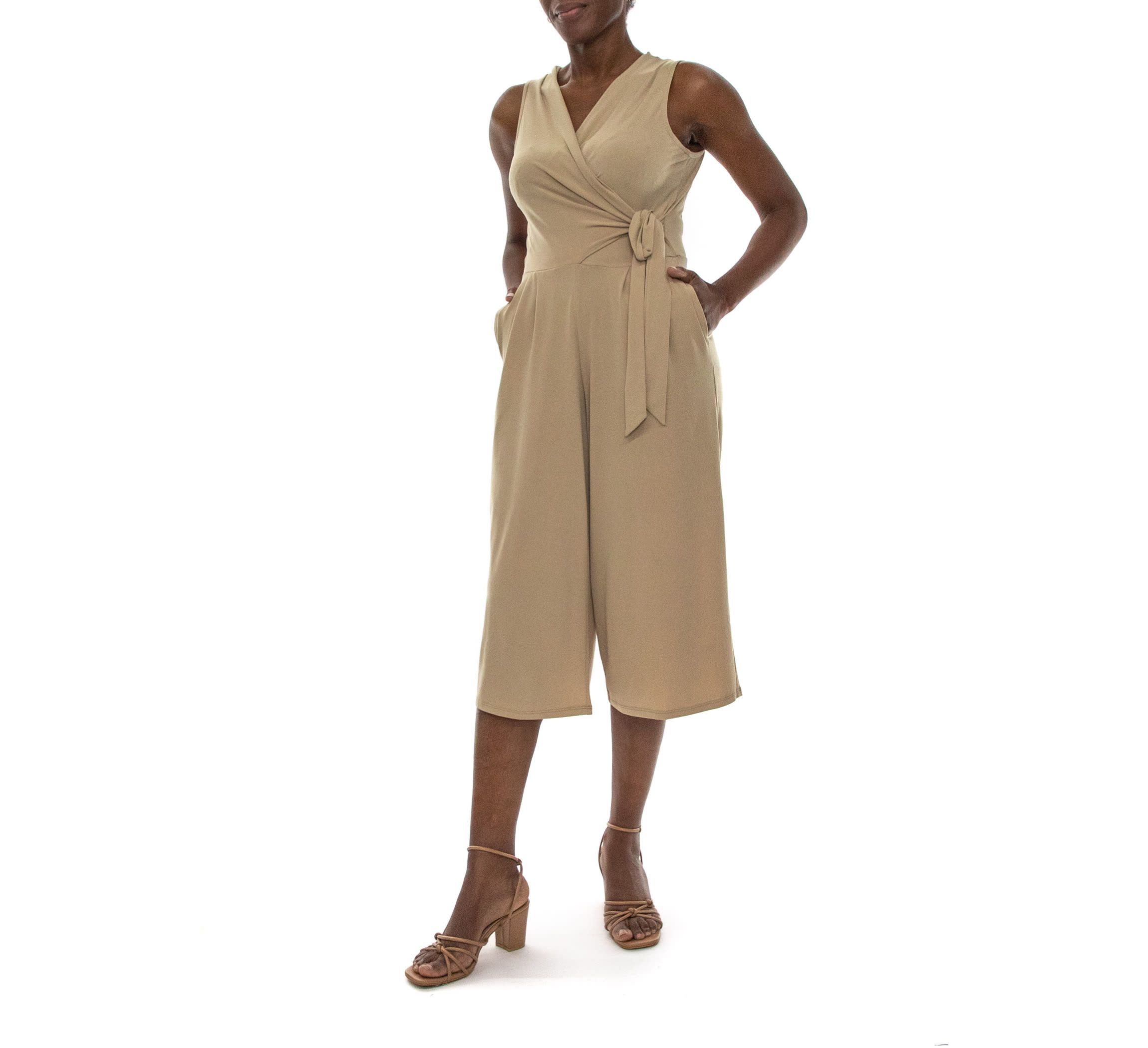 Wrap Coulotte Jumpsuit