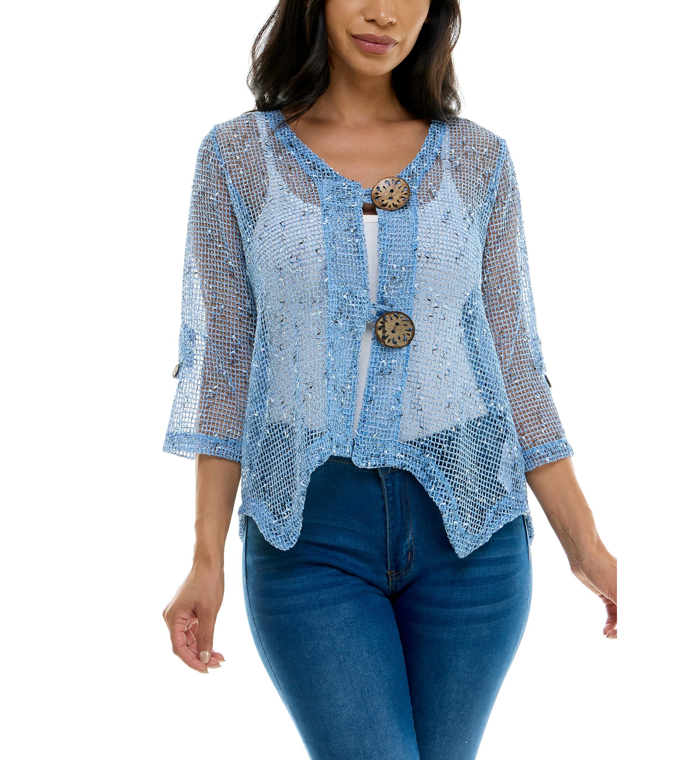 Coconut Button Front Cardigan