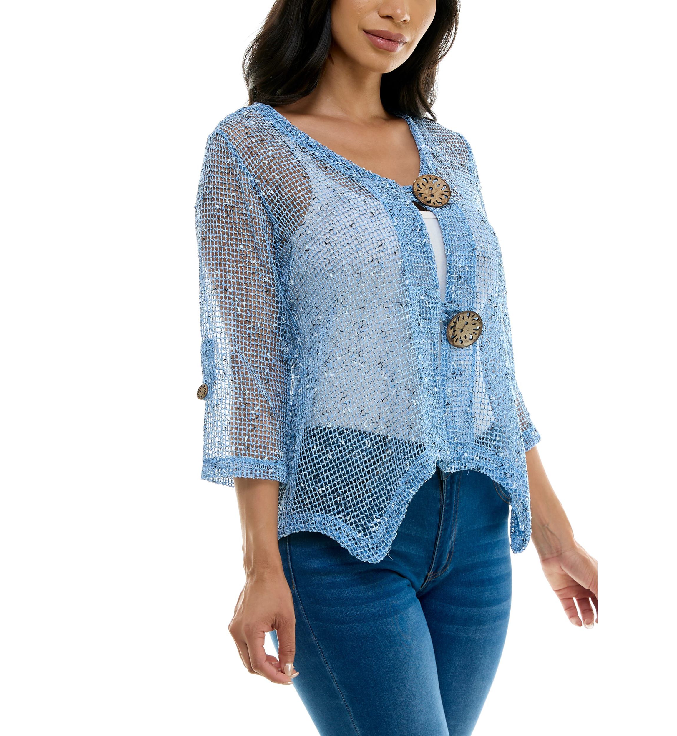 Coconut Button Front Cardigan