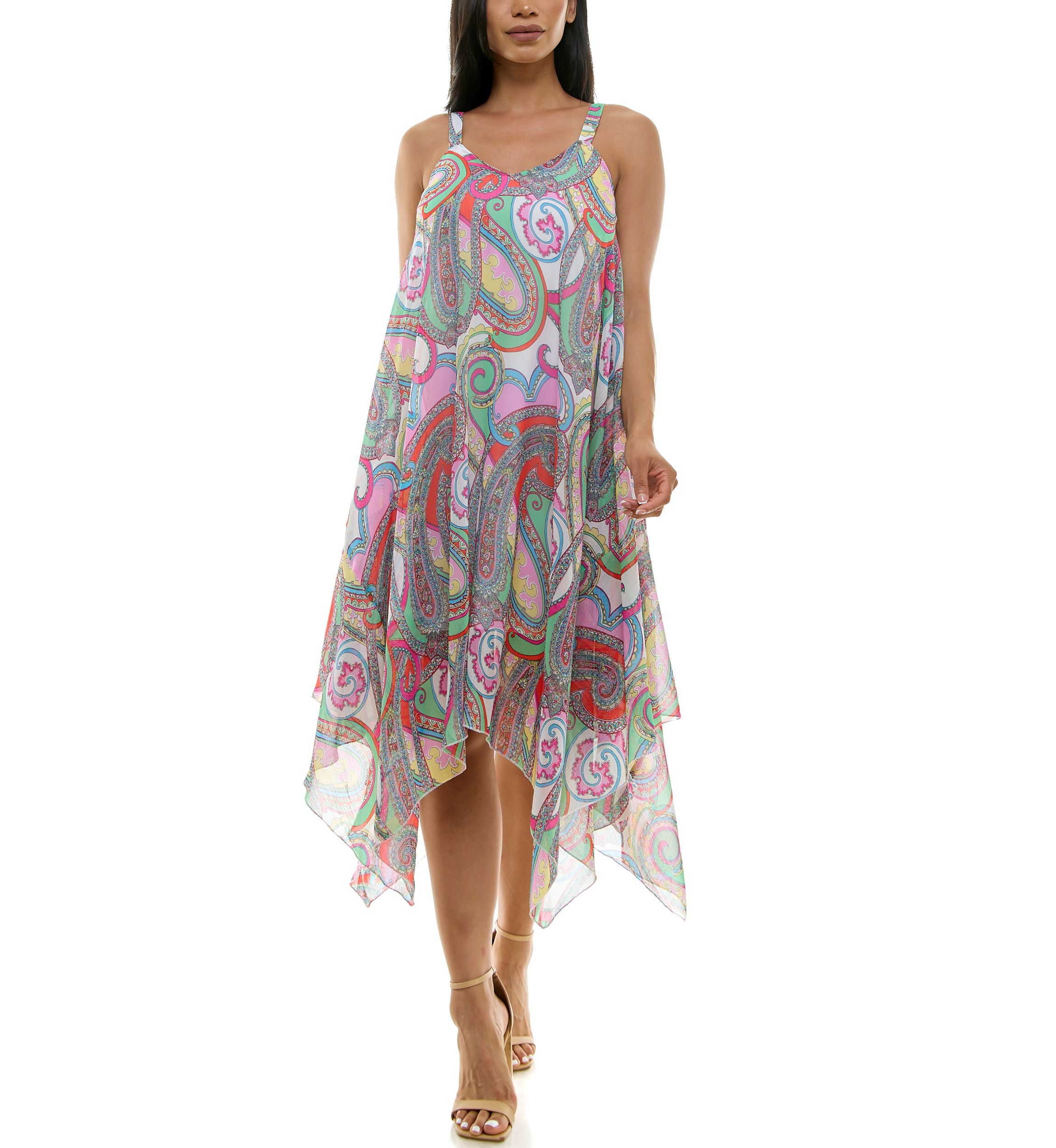Uneven Hem Dress