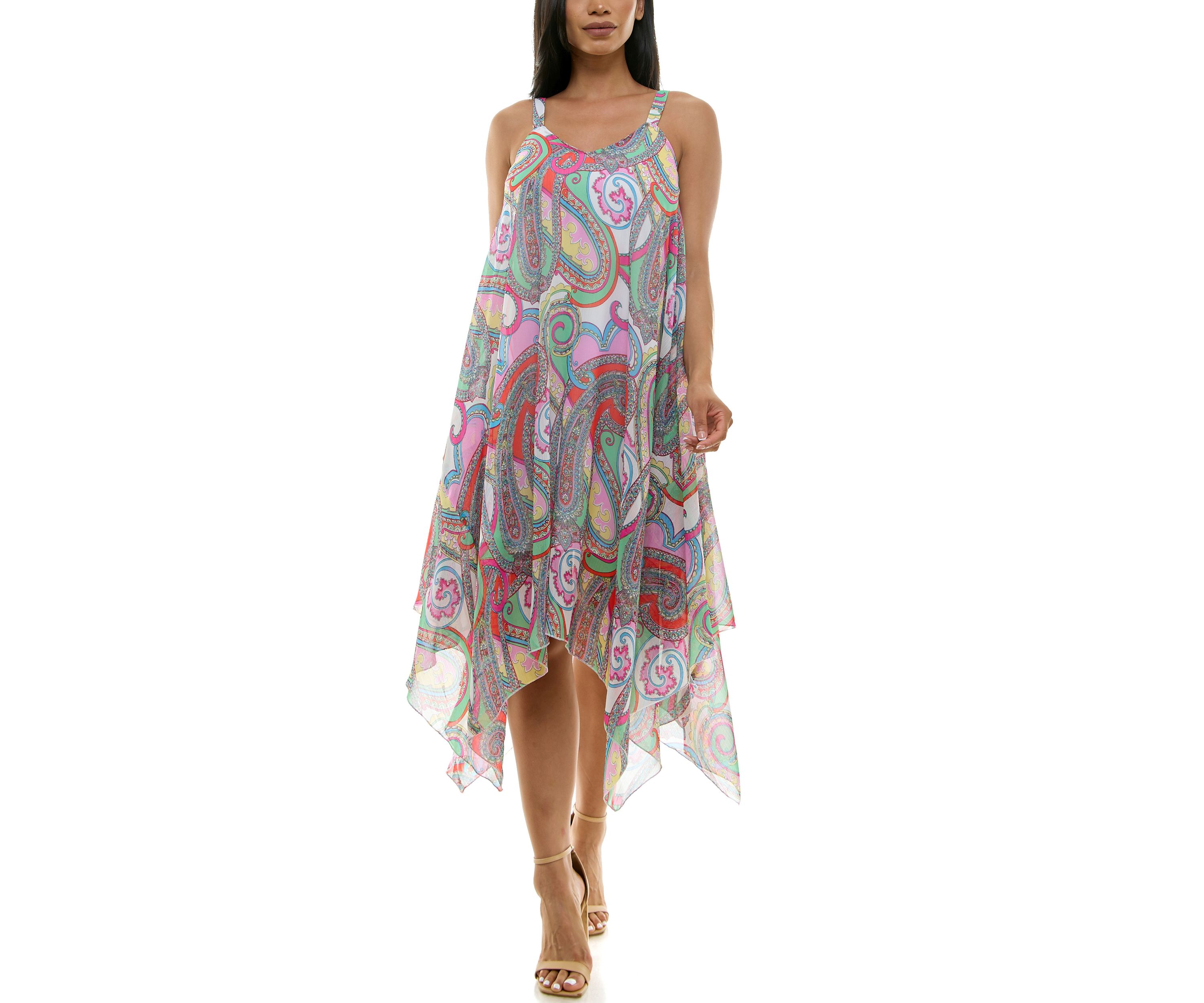 Uneven Hem Dress