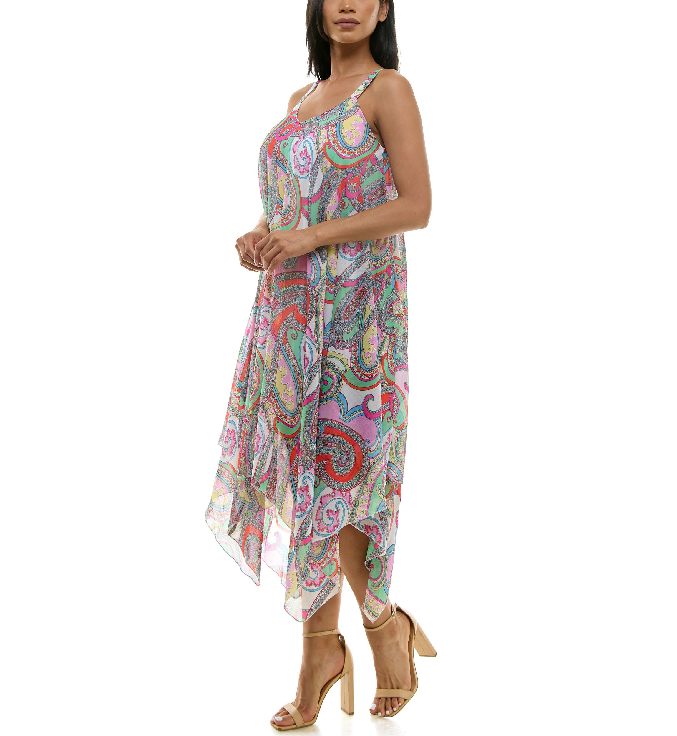 Uneven Hem Dress