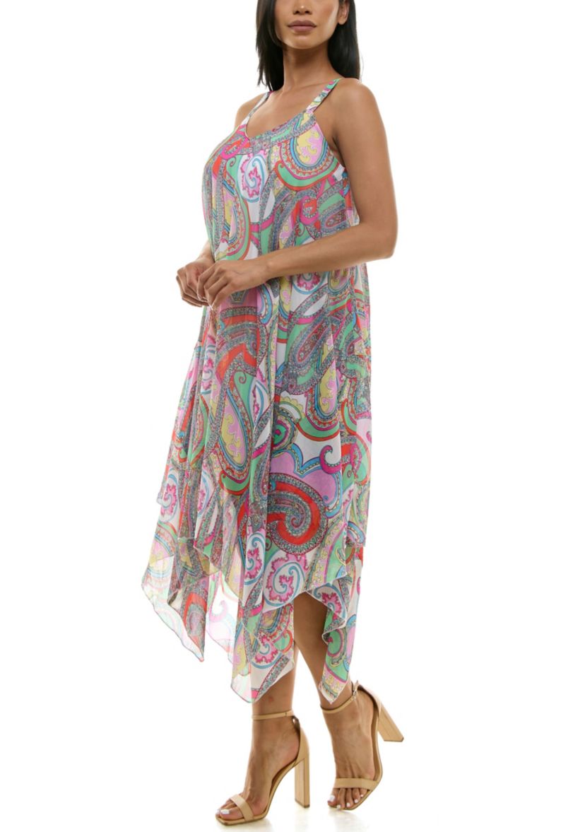 Uneven Hem Dress