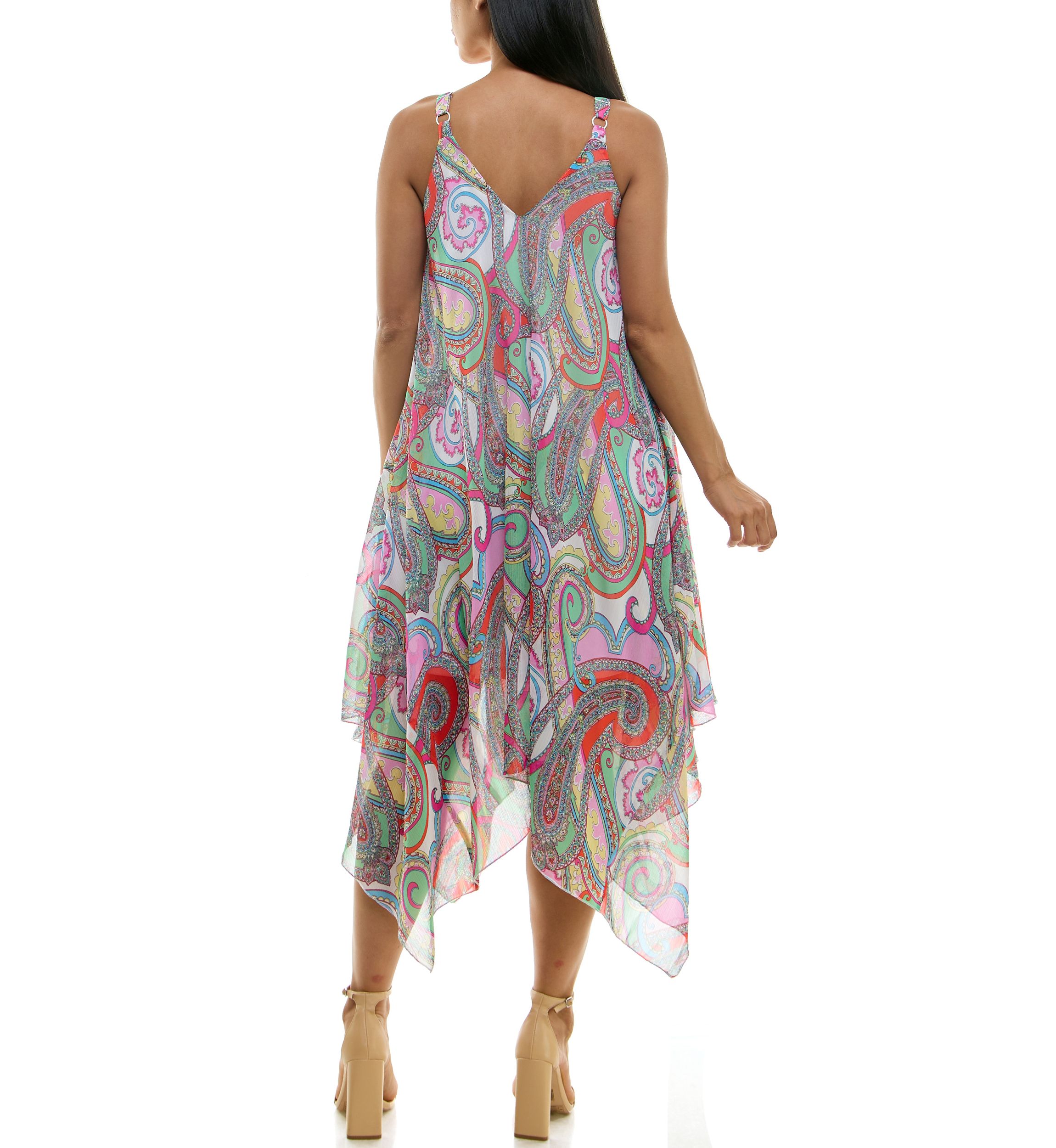 Uneven Hem Dress