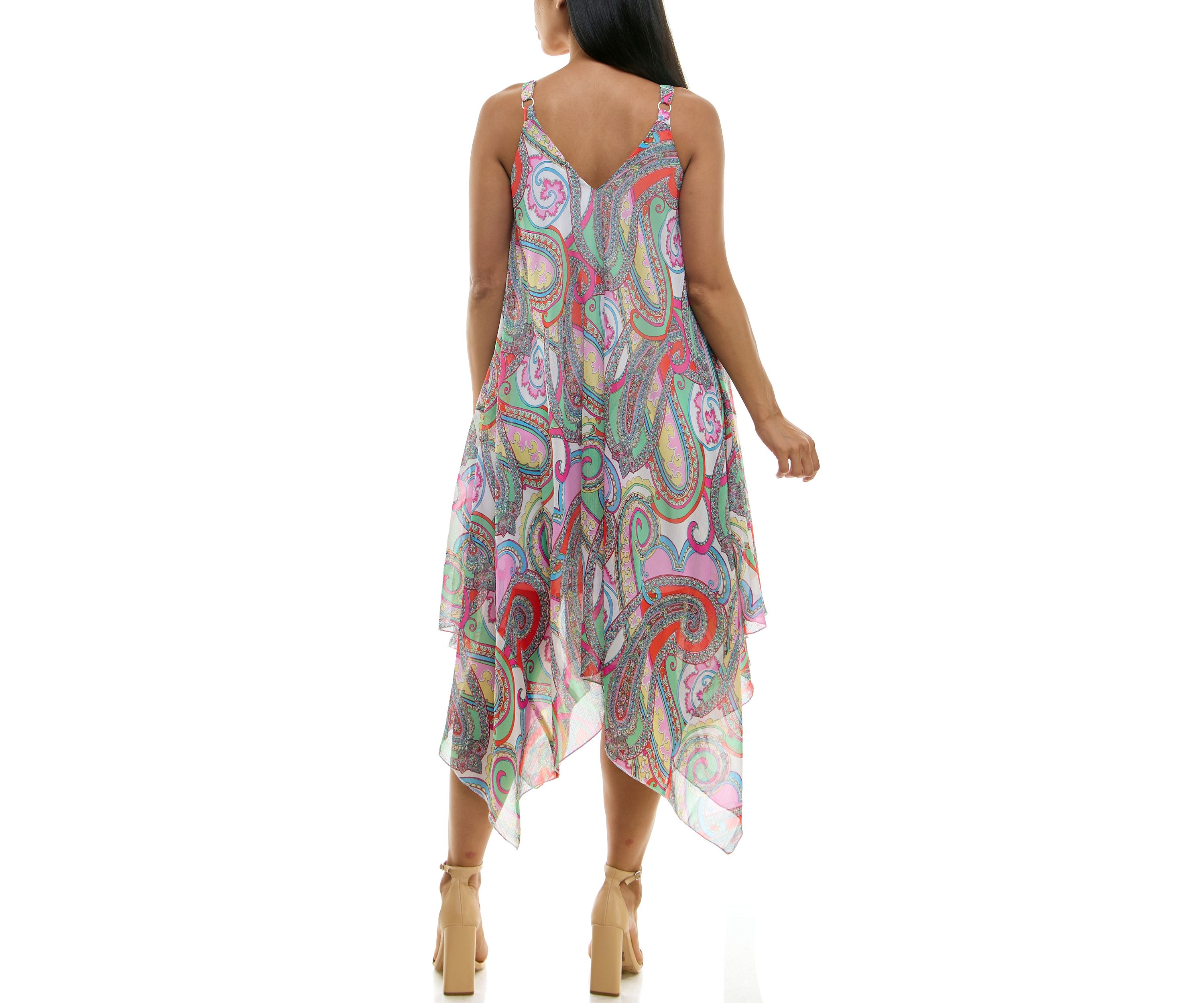 Uneven Hem Dress
