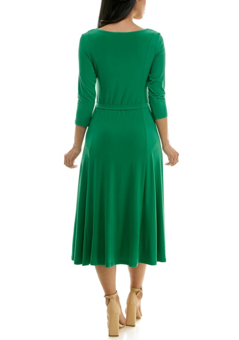 tall midi dresses Midi Cross Back Sleeveless Dress for Tall Women in Shell L / Extra Tall / Shell