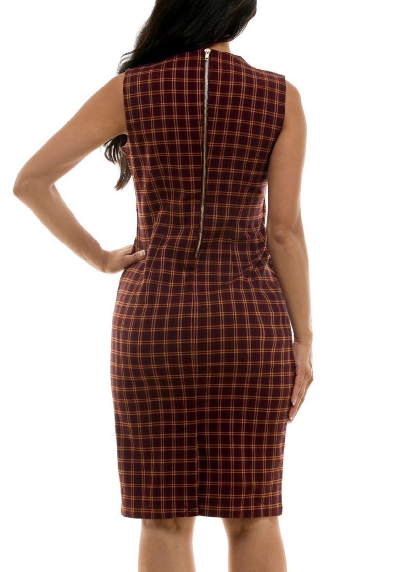 U Neck Midi Dress