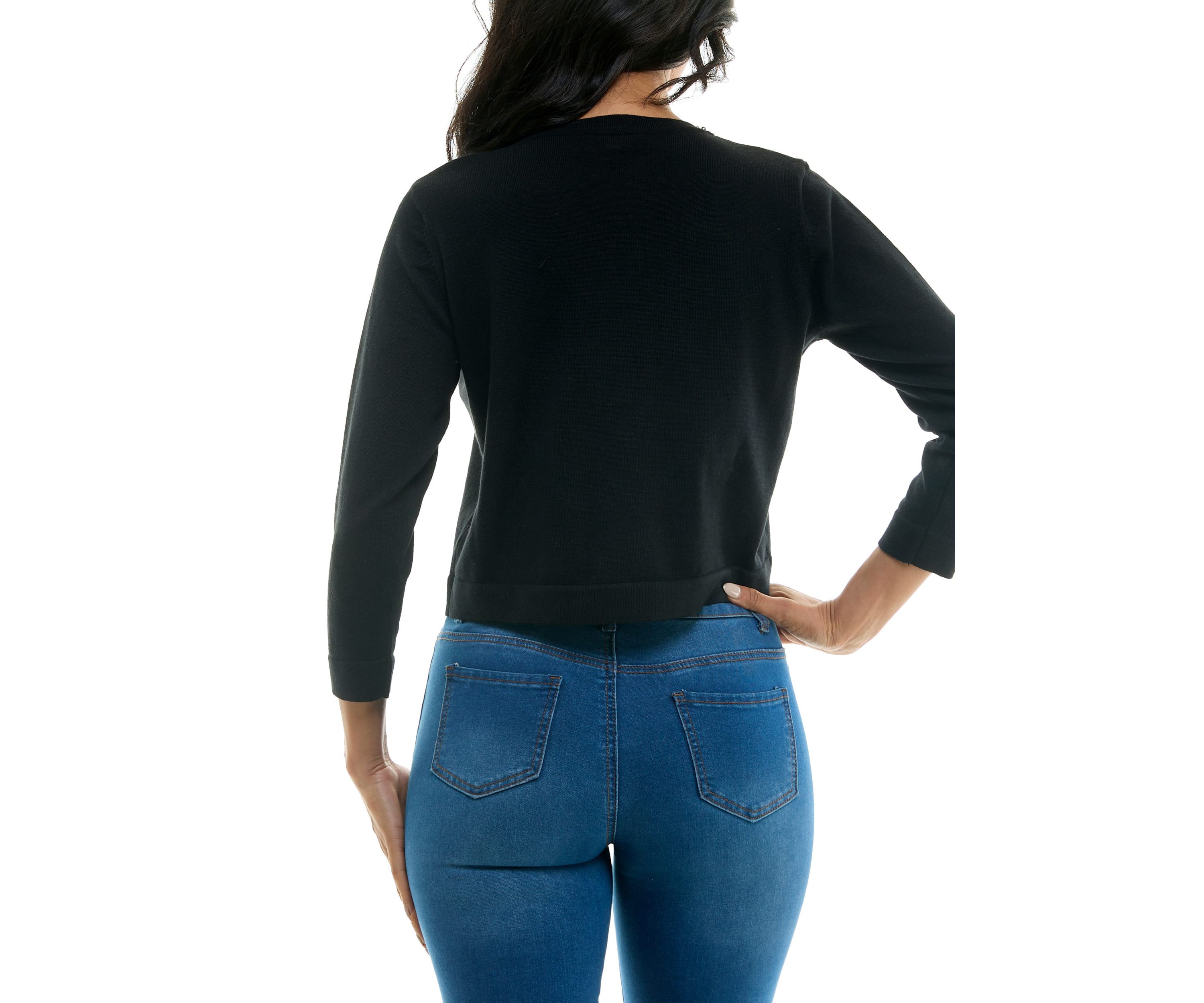 Pearl Knit Sweater Bolero