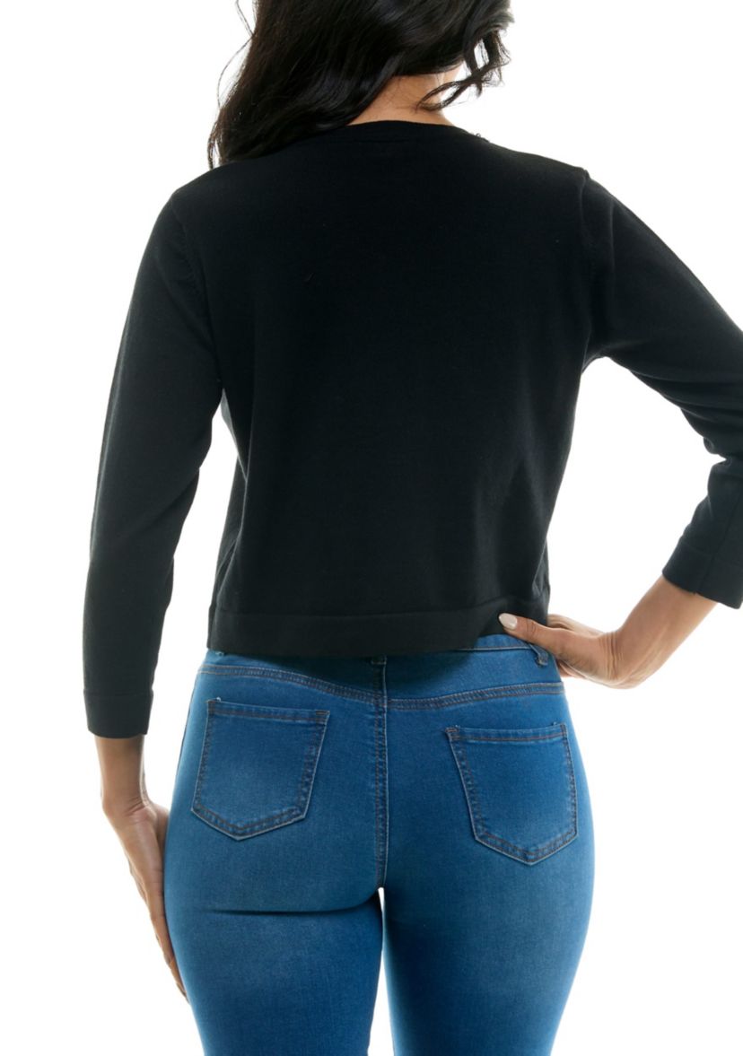 Pearl Knit Sweater Bolero