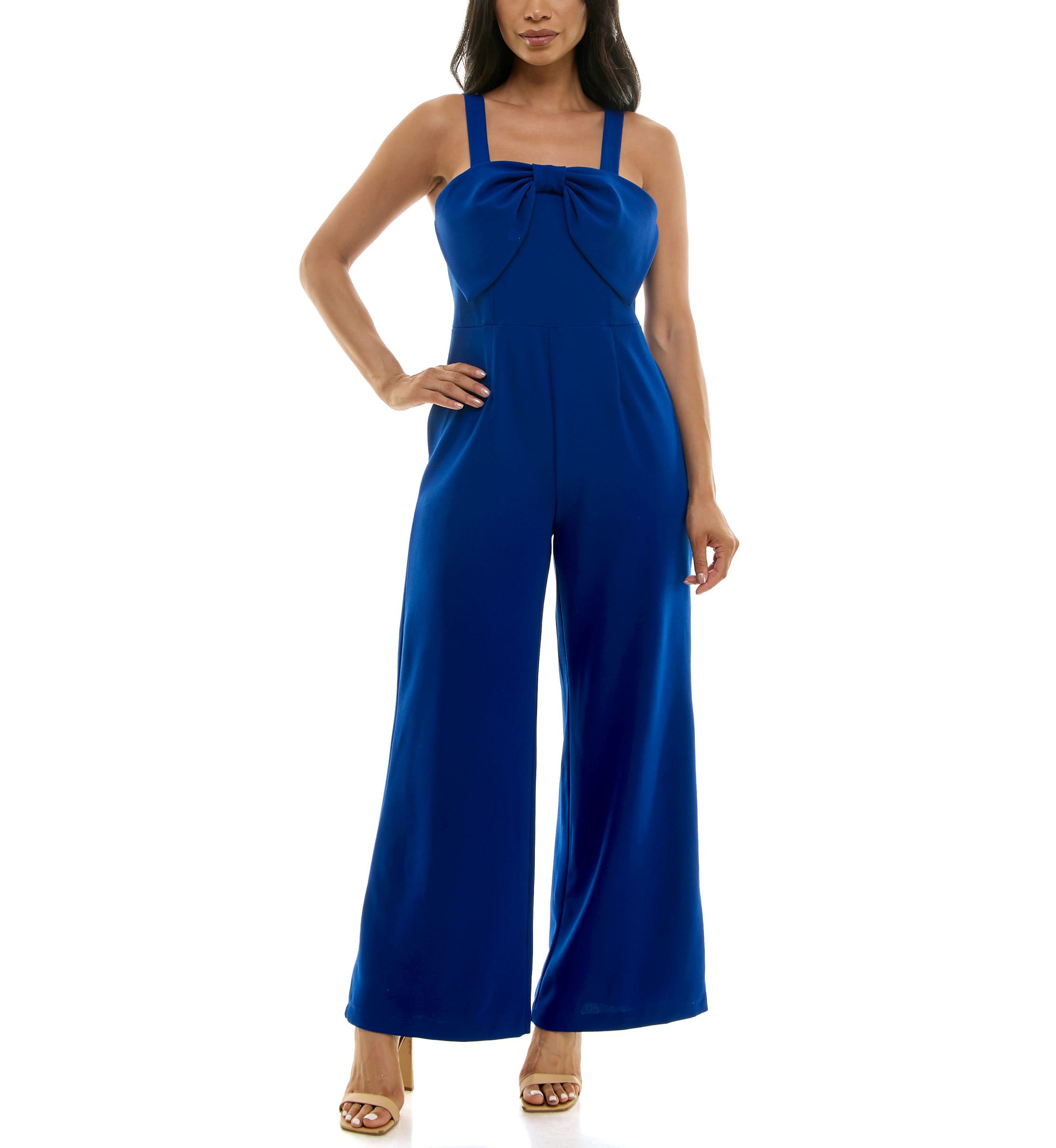 Large Bow Jumpsuit