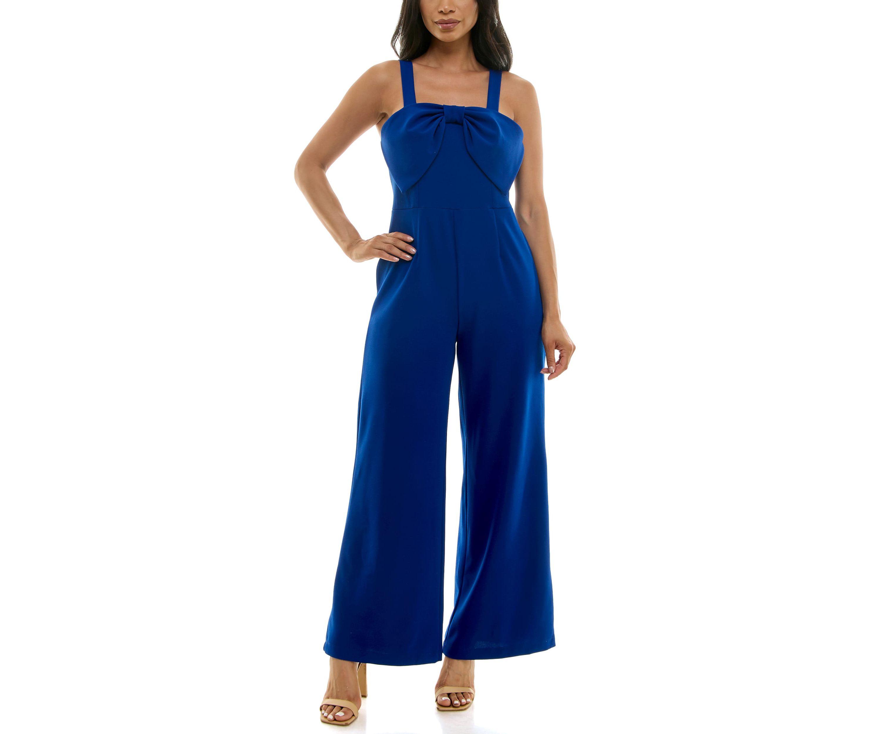 Large Bow Jumpsuit