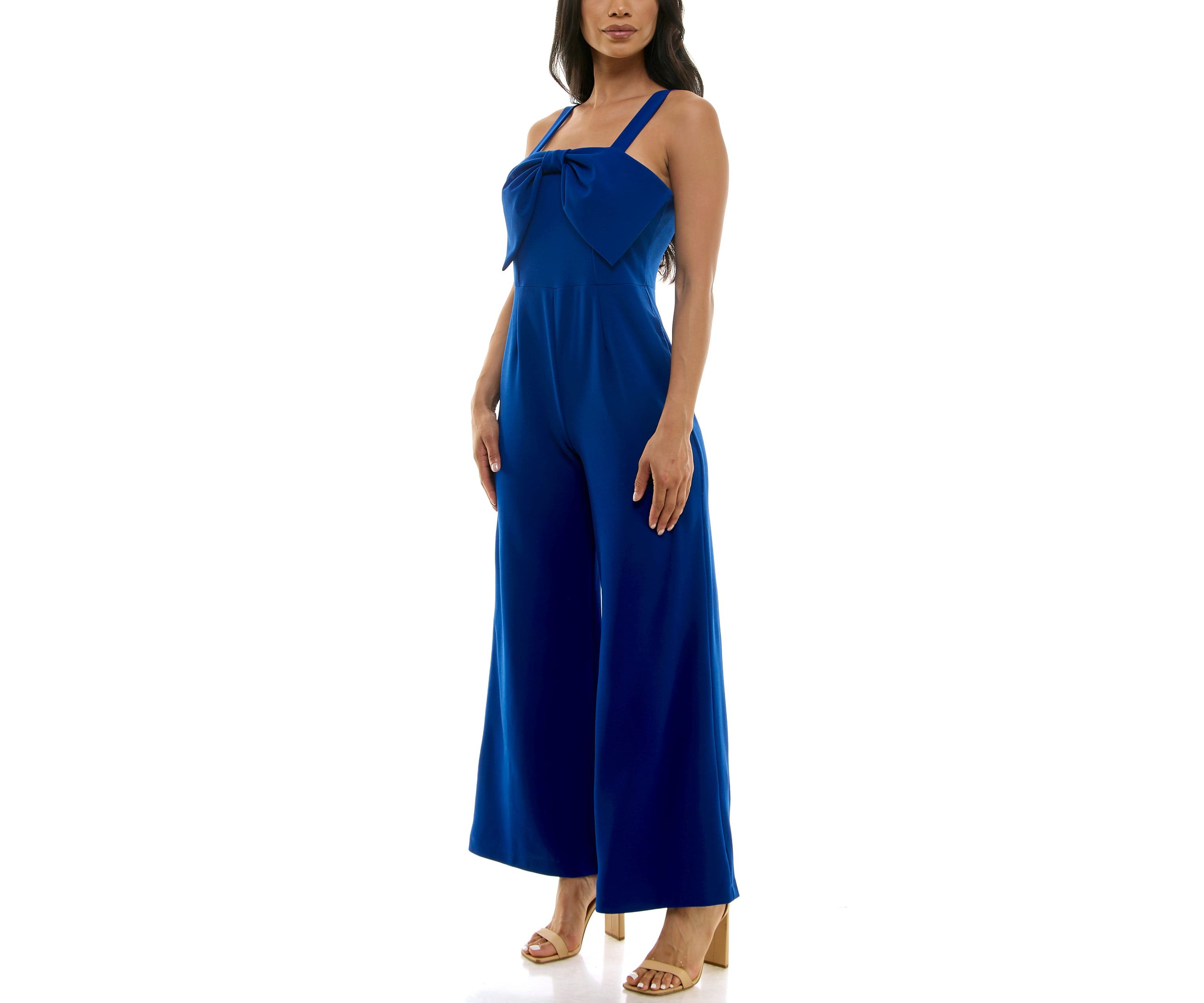 Large Bow Jumpsuit