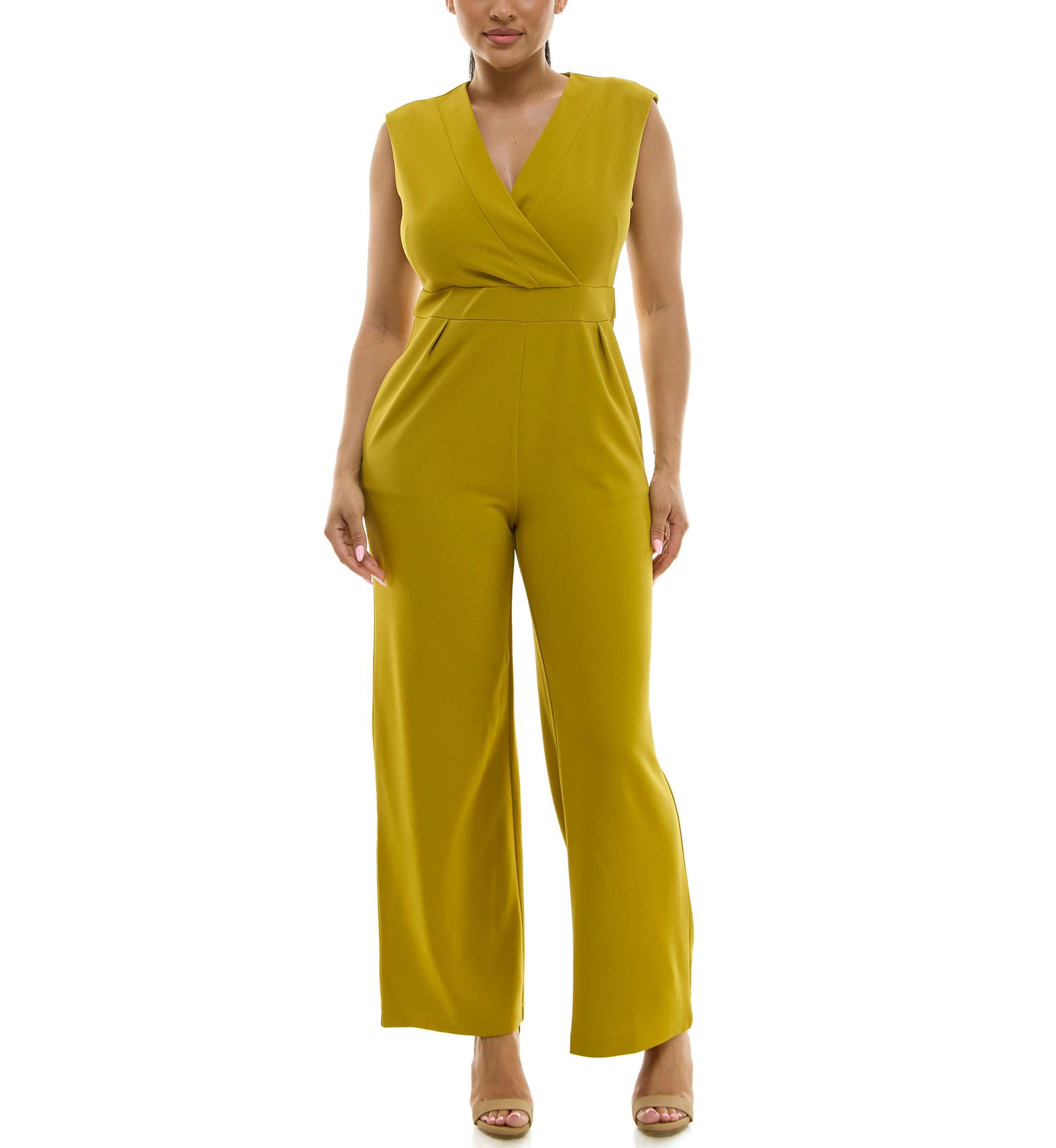 Surplice Jumpsuit